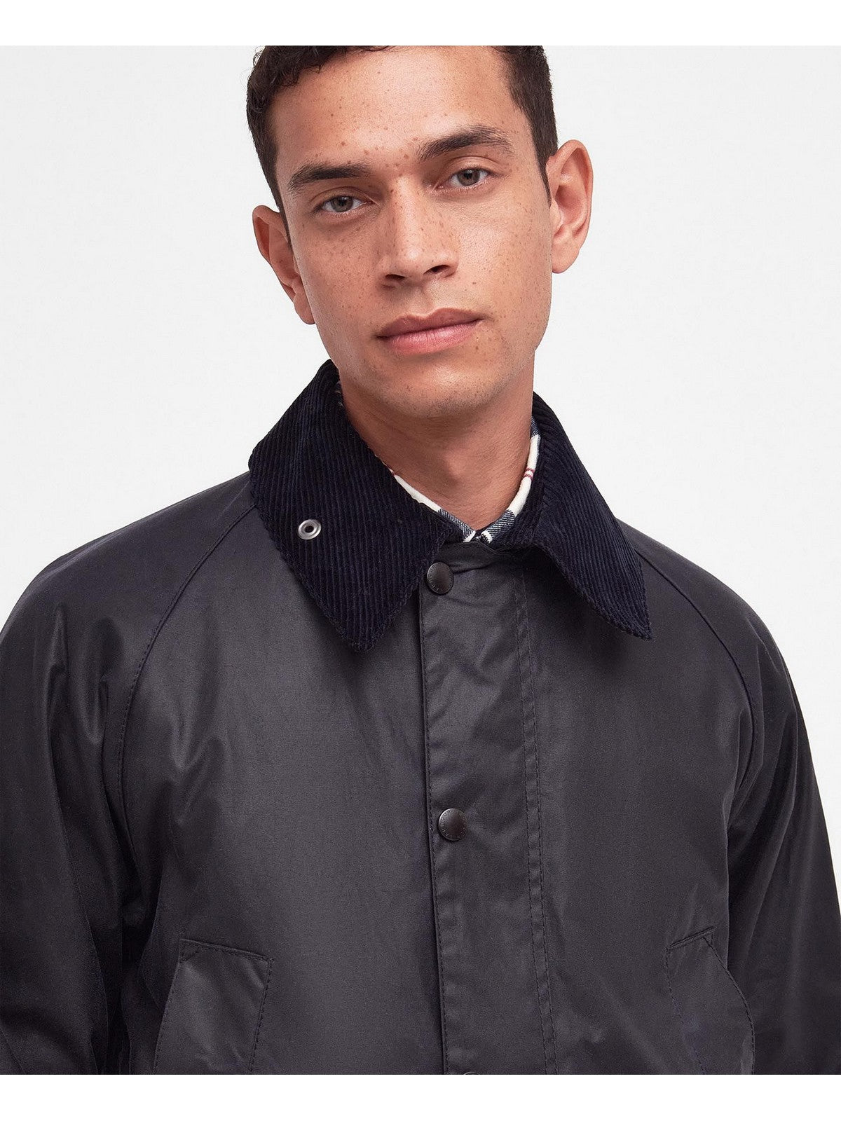 BARBOUR Giubbino Uomo Bedale MWX0018 NY91 NAVY gioboutiqueweb