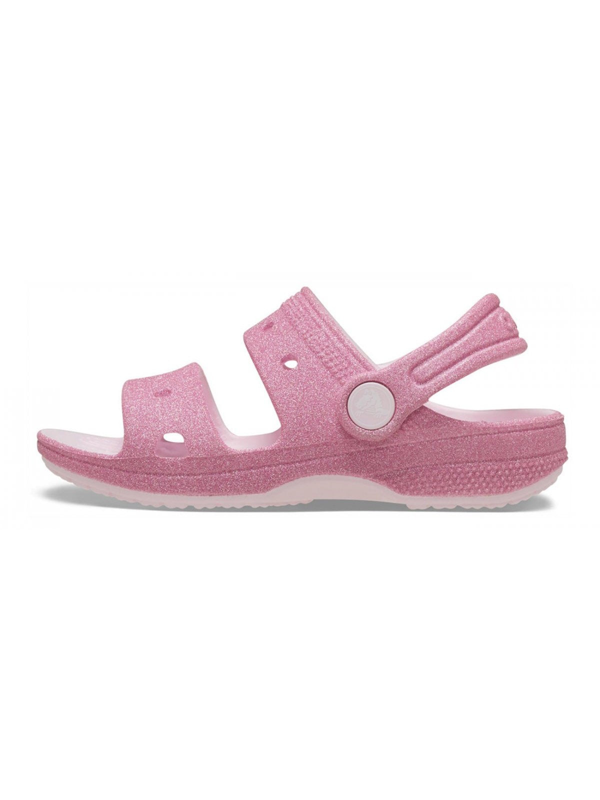 CROCS Sandalo Bambine e ragazze Classic Crocs Glitter Sandal T PINK MILK - 207983 6ZW gioboutiqueweb