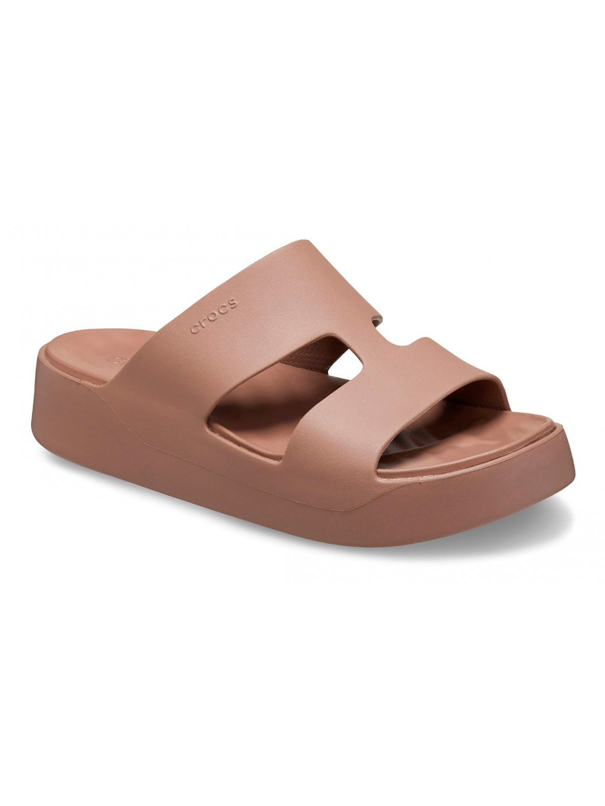 CROCS Sandalo Donna Getaway Platform H-Strap W LATTE - 209409 2Q9 gioboutiqueweb