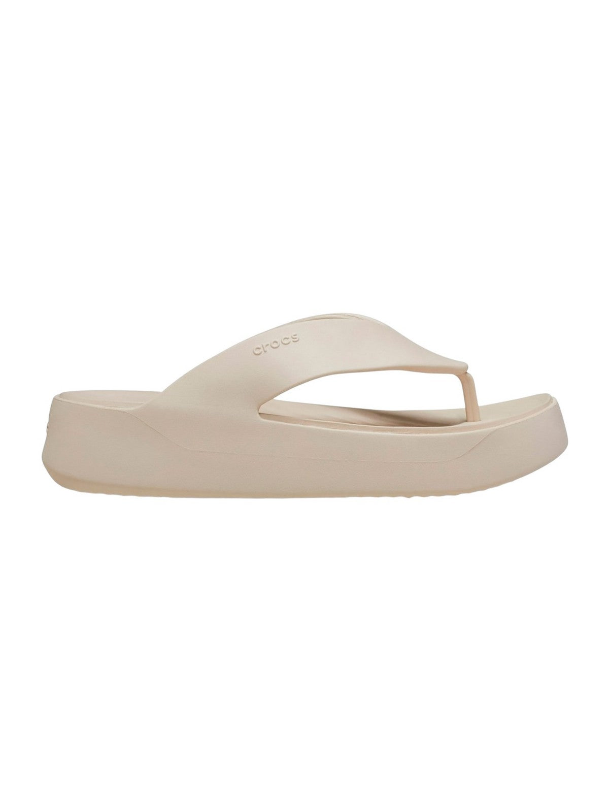 CROCS Infradito Donna Getaway Platform Flip W STUCCO - 209410 160 gioboutiqueweb