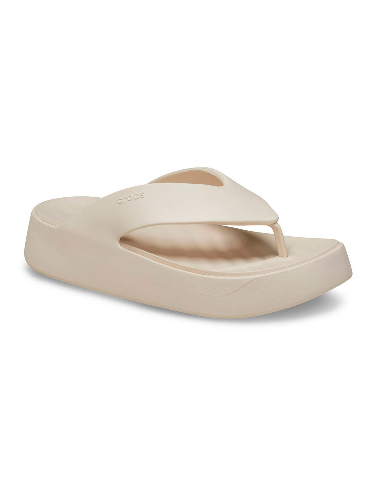CROCS Infradito Donna Getaway Platform Flip W STUCCO - 209410 160 gioboutiqueweb