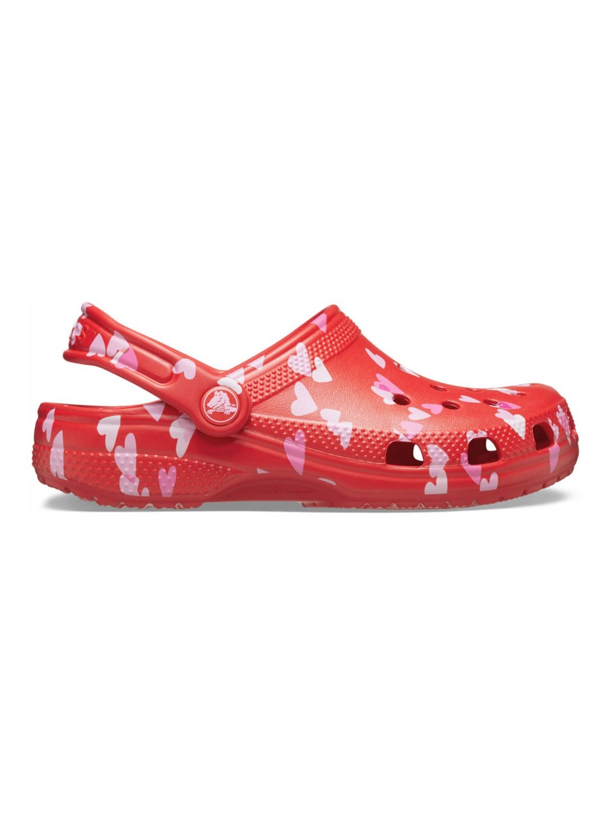 CROCS Sabot Bambine e ragazze Classic VDay Clog K Rosso - 209754 6ZR gioboutiqueweb