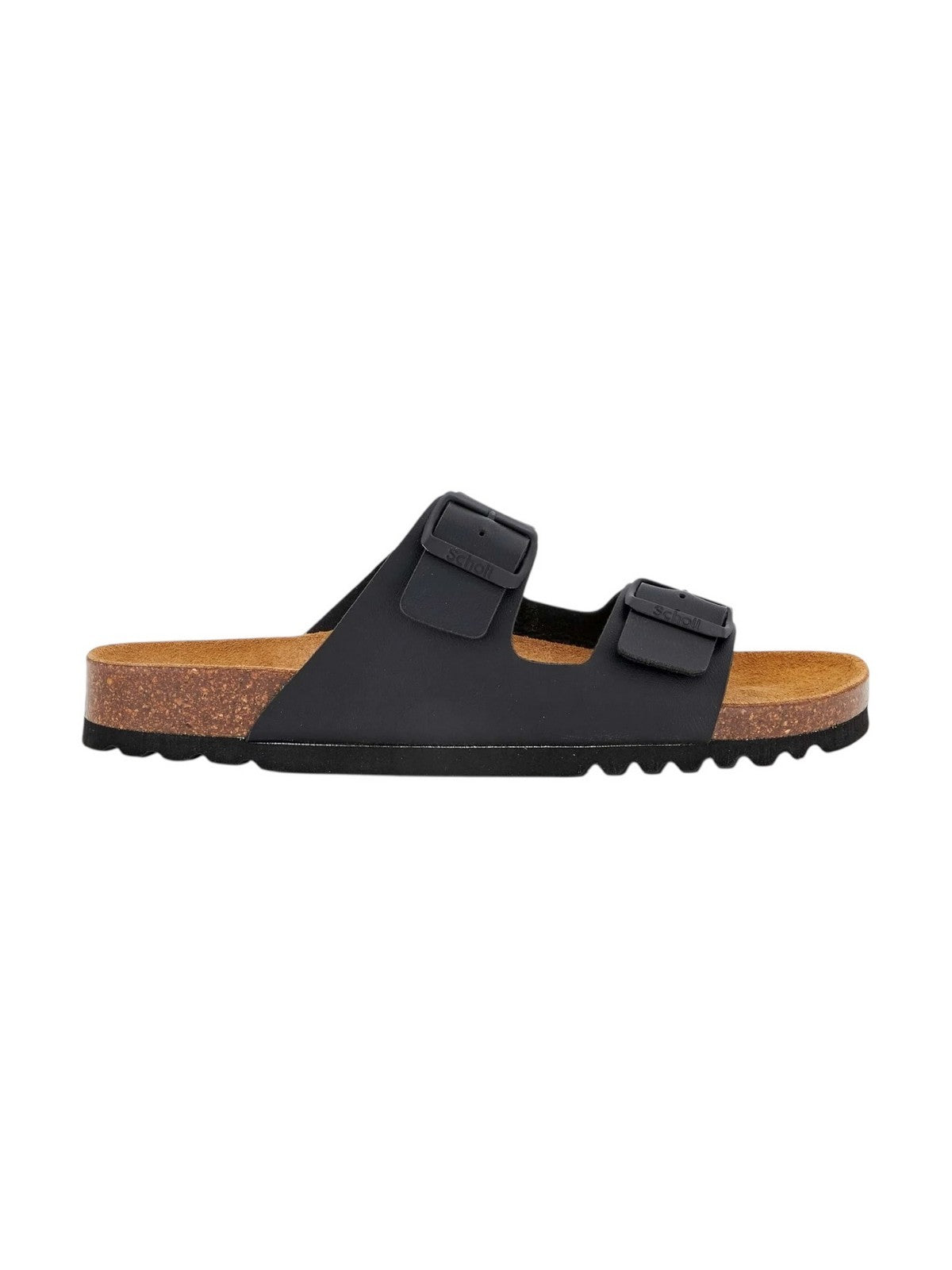 SCHOLL Sandalo Uomo Julien Black Synth Ltr BLACK - F300721004 gioboutiqueweb