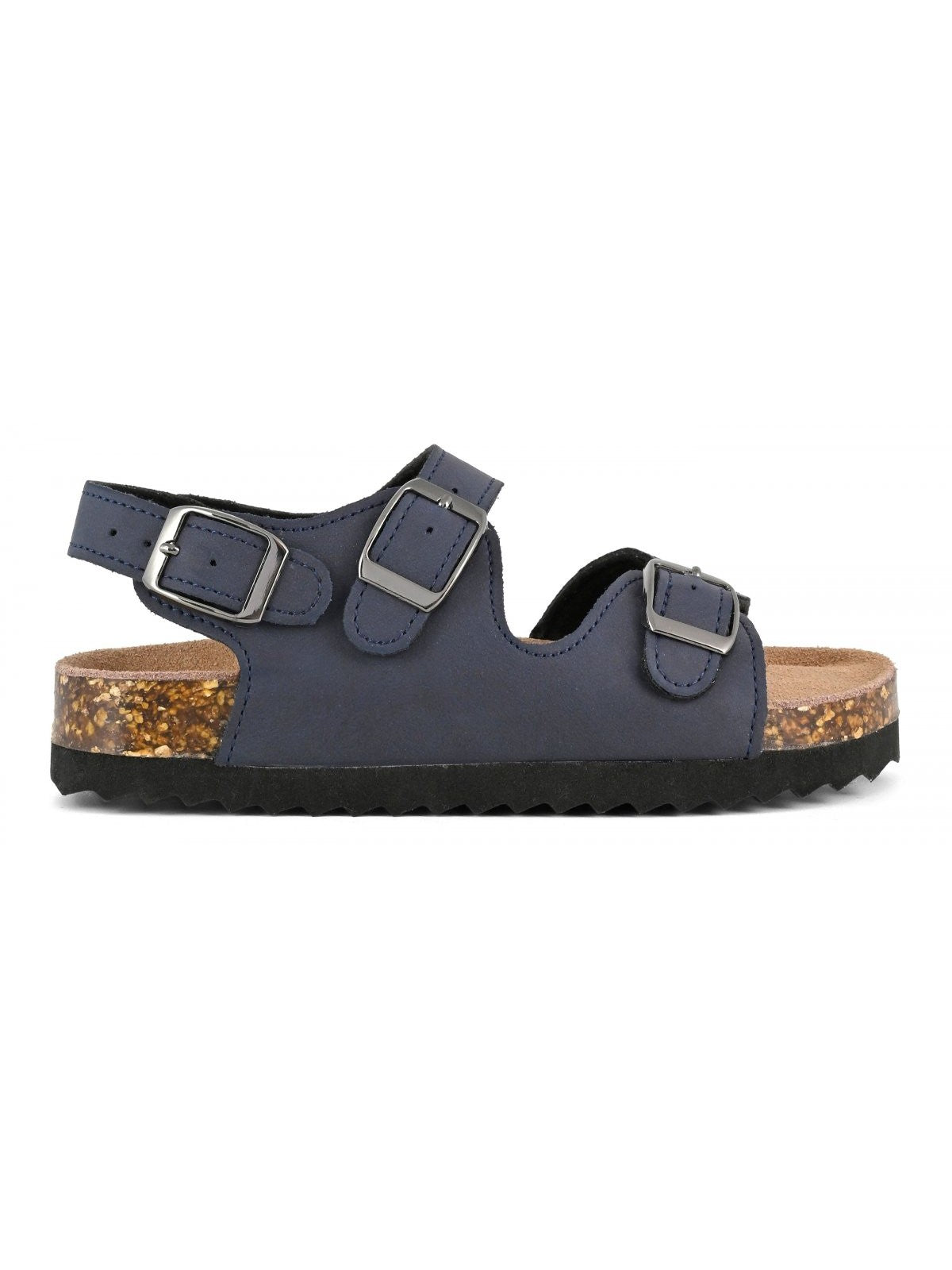 Colors Of California Ciabatta Bambini e ragazzi Boy Sandal 3 Buckles - HC.2412 NAV