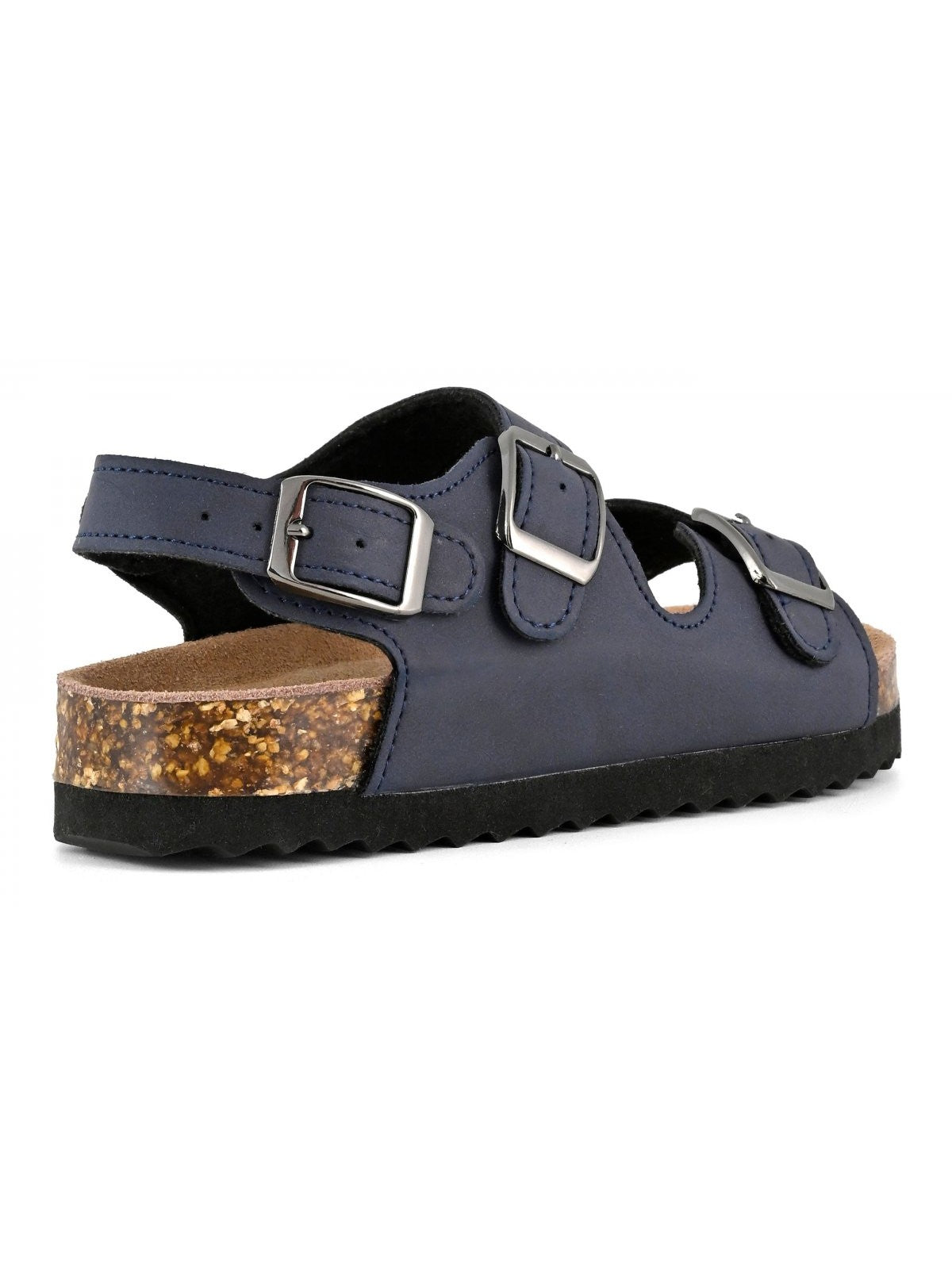 Colors Of California Ciabatta Bambini e ragazzi Boy Sandal 3 Buckles - HC.2412 NAV