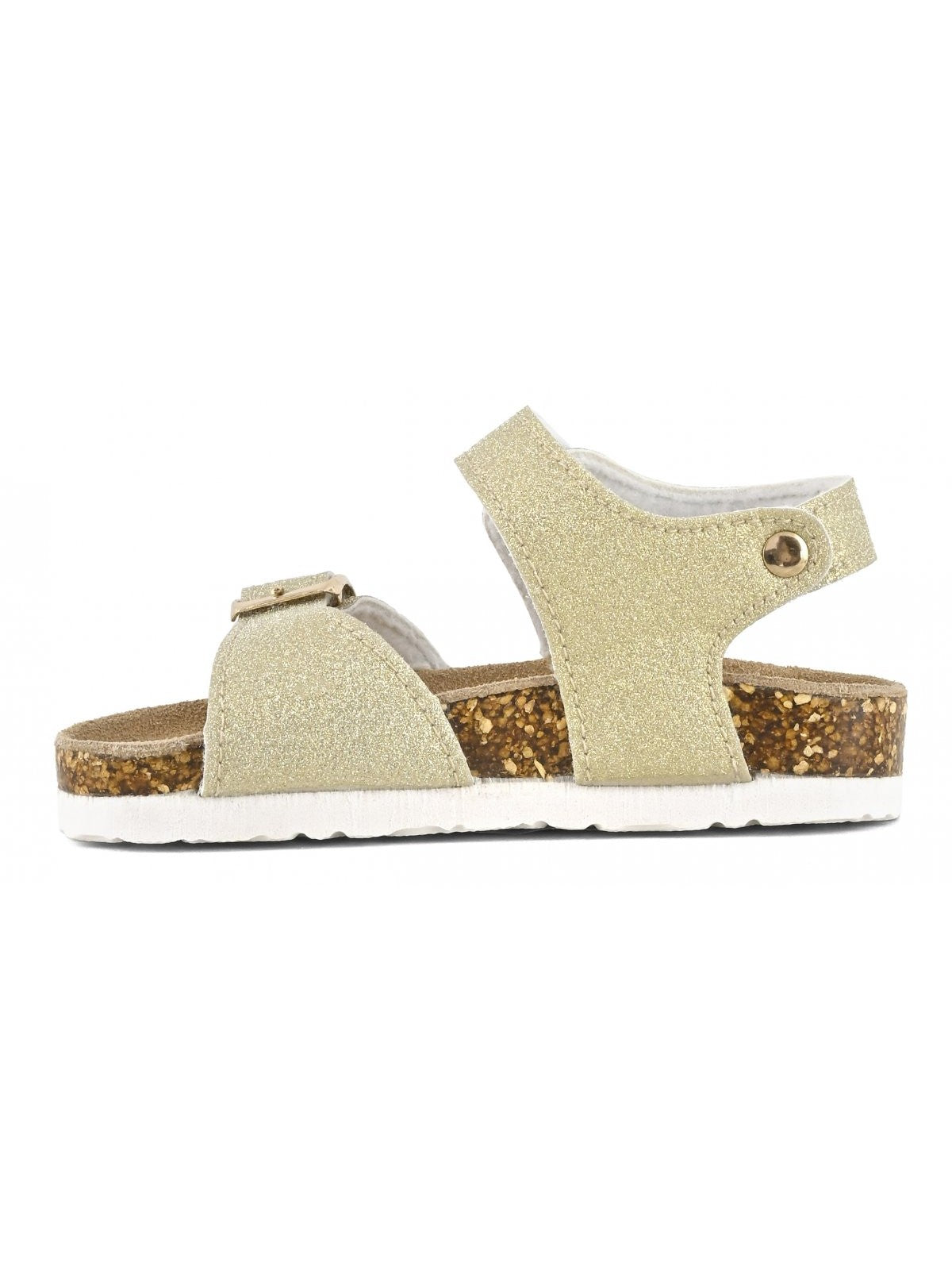 Colors Of California Ciabatta Bambine e ragazze Bio sandal microglitter - HC.3204 GOL
