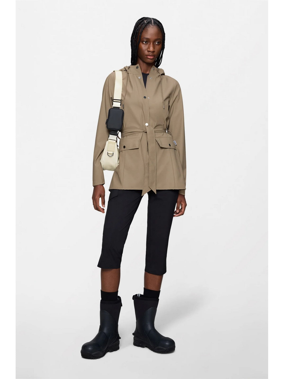 RAINS Giubbino Donna  12100 133 BEIGE Beige