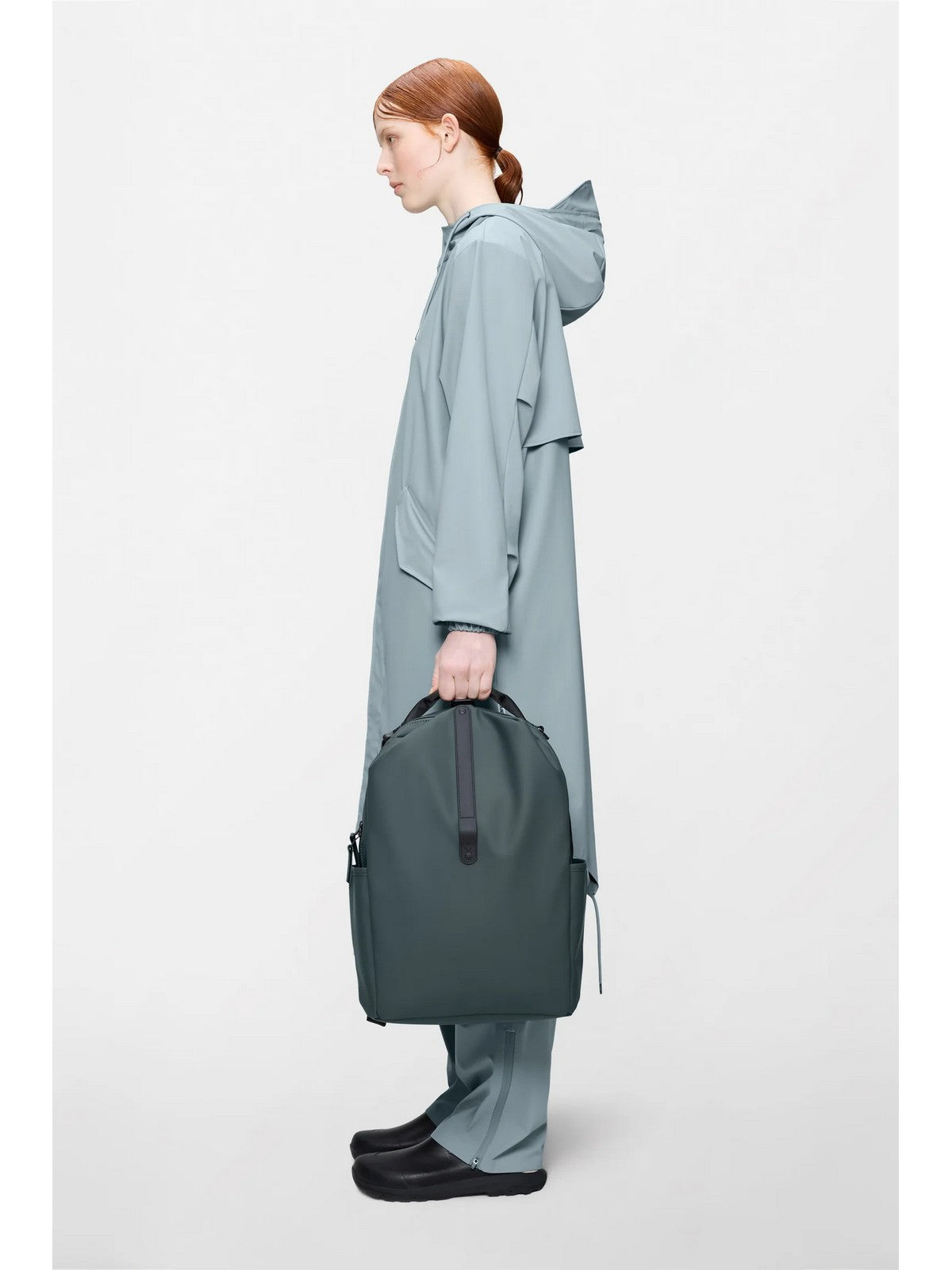 RAINS Zaino Unisex adulto  14890 153 DARK GREY DARK GREY