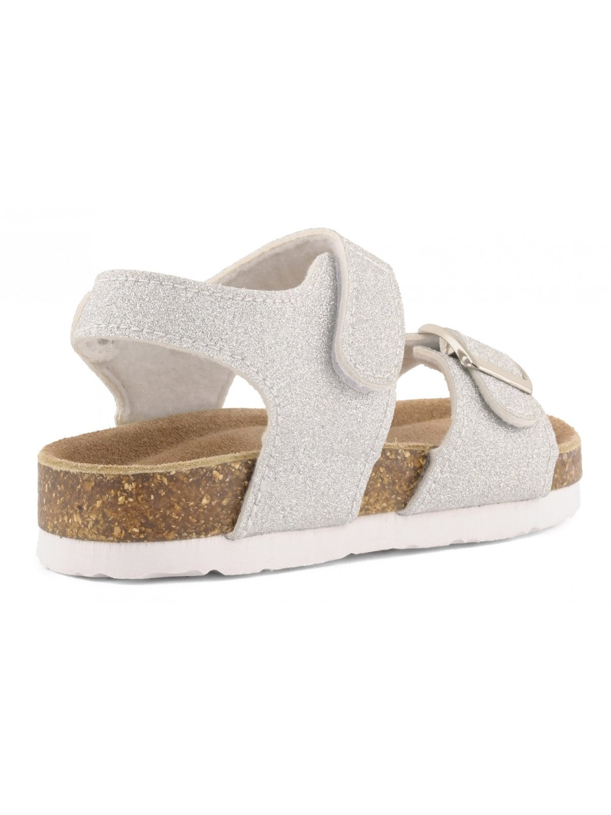 Colors Of California Ciabatta Bambine e ragazze Bio sandal microglitter - HC.3204 SIL