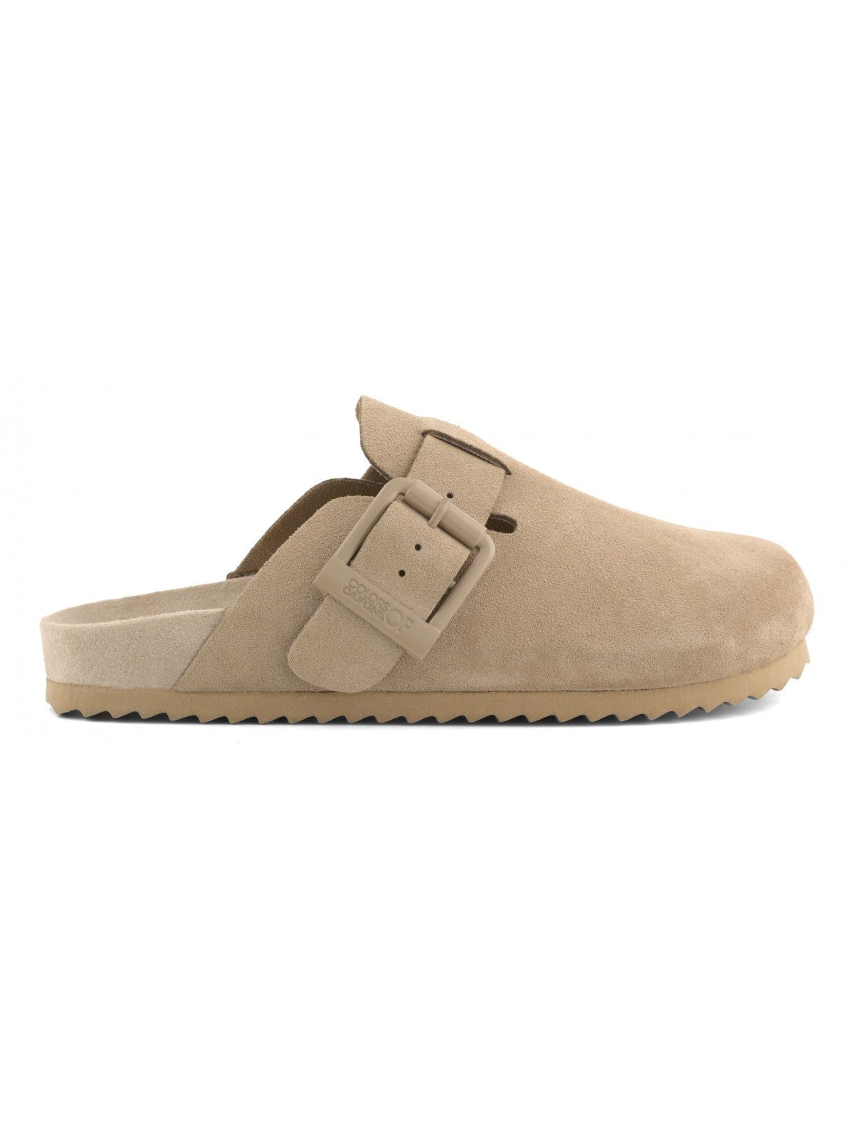 Colors Of California Sandalo Donna Monocolor suede sabot - HC.BIO086N MUD