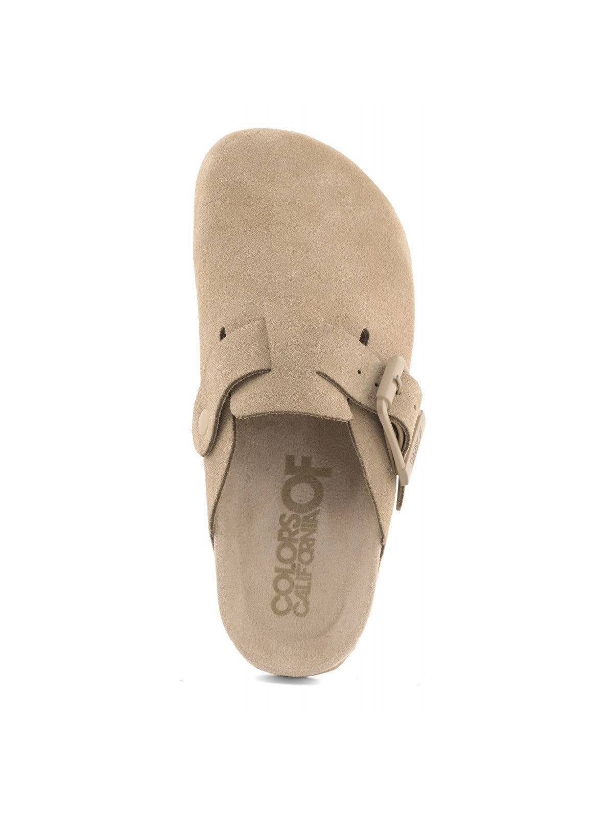 Colors Of California Sandalo Donna Monocolor suede sabot - HC.BIO086N MUD