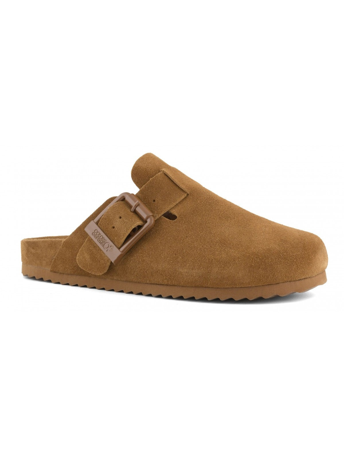 Colors Of California Sandalo Donna Monocolor suede sabot - HC.BIO086N TAN