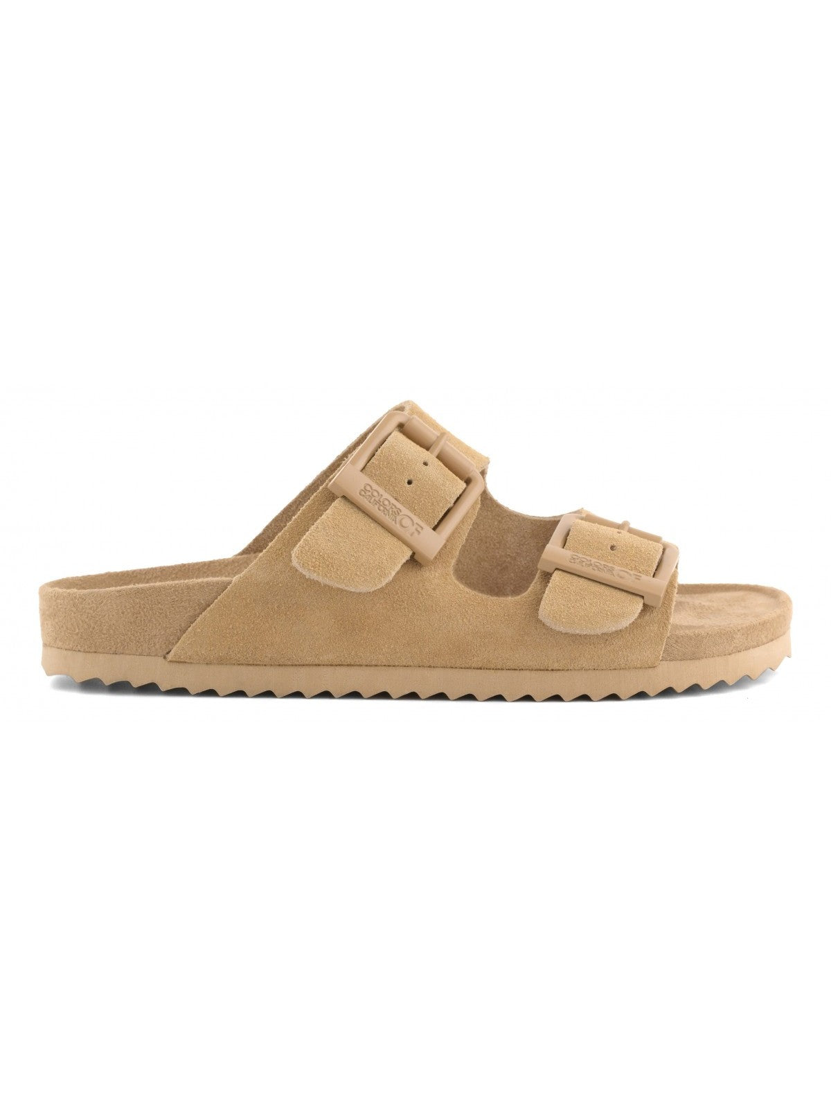 Colors Of California Sandalo Donna Monocolor suede sandal - HC.BIO56N CAM