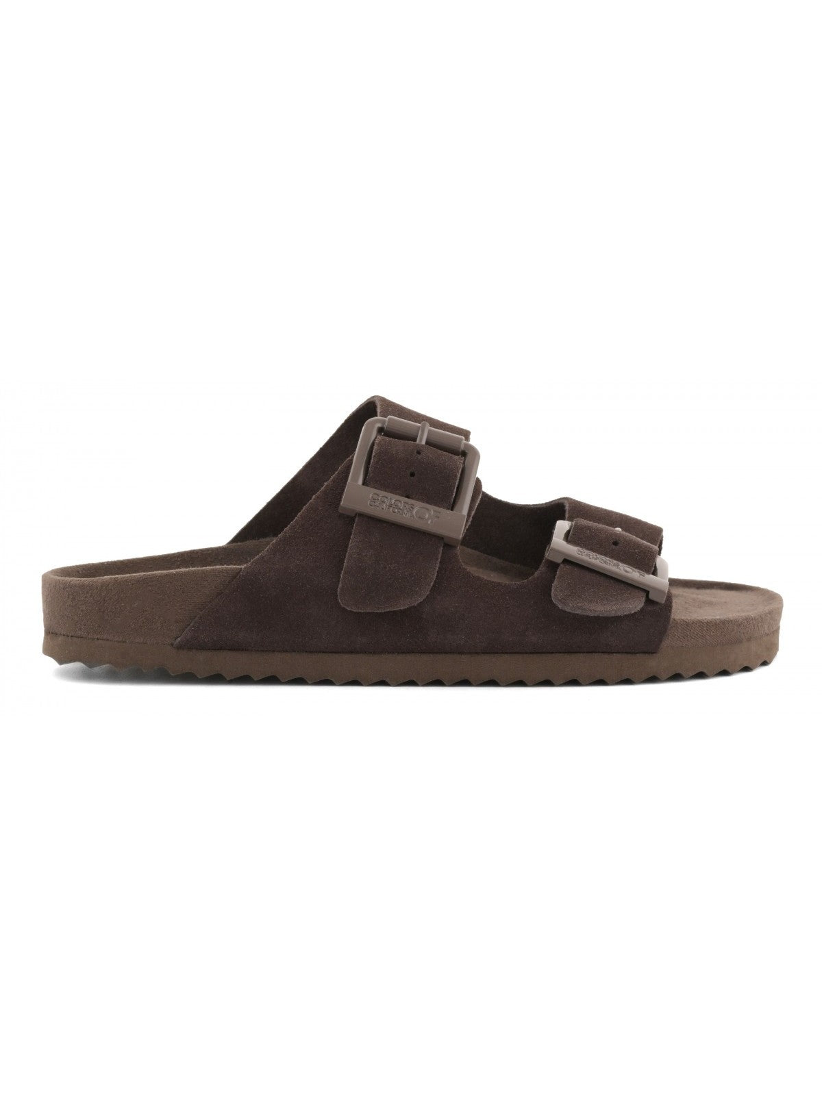 Colors Of California Sandalo Donna Monocolor suede sandal - HC.BIO56N MOKA