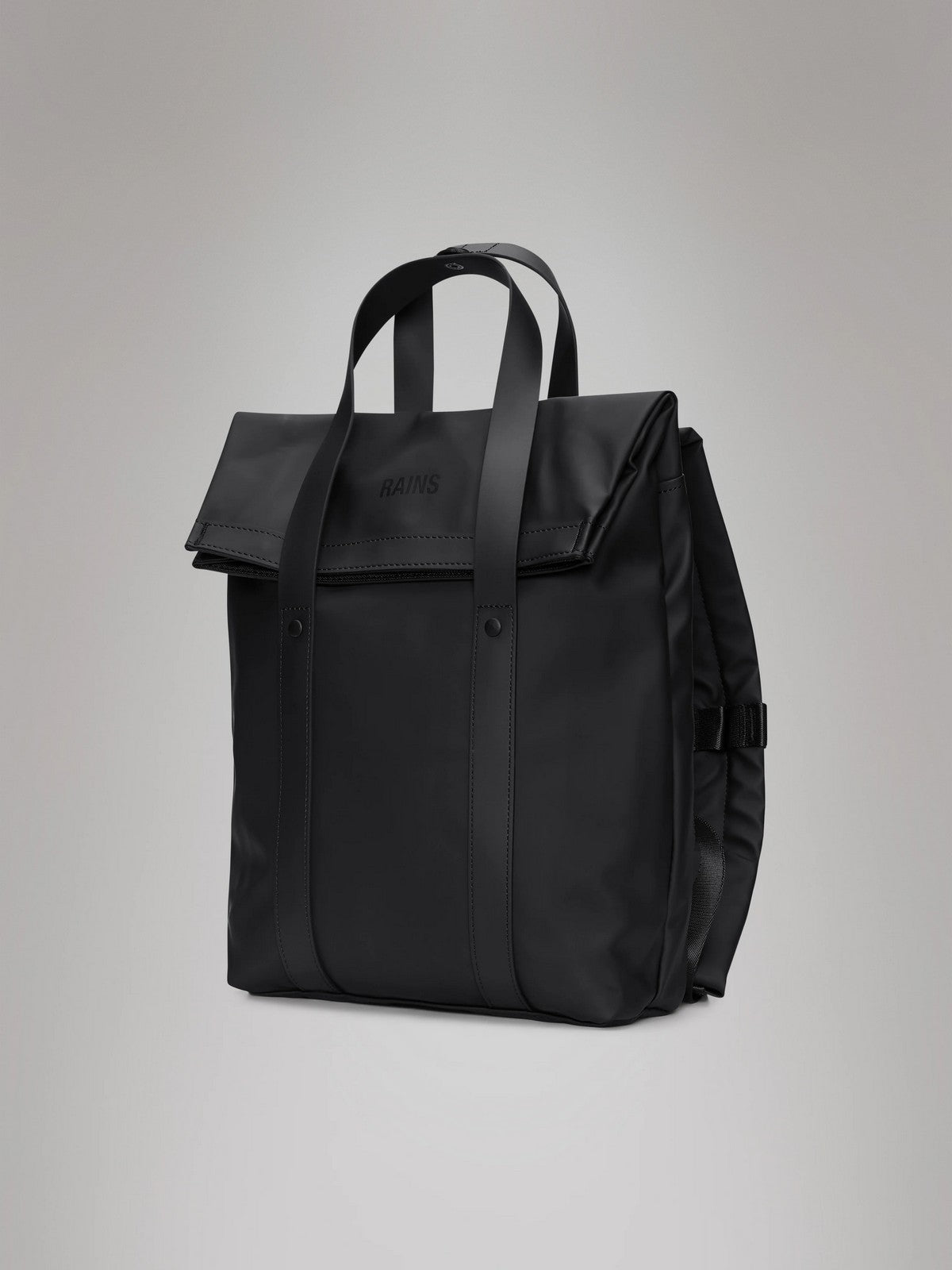 RAINS Zaino Unisex adulto 2 Way Tote Backpack Mini W3 12780 01 Black BLACK