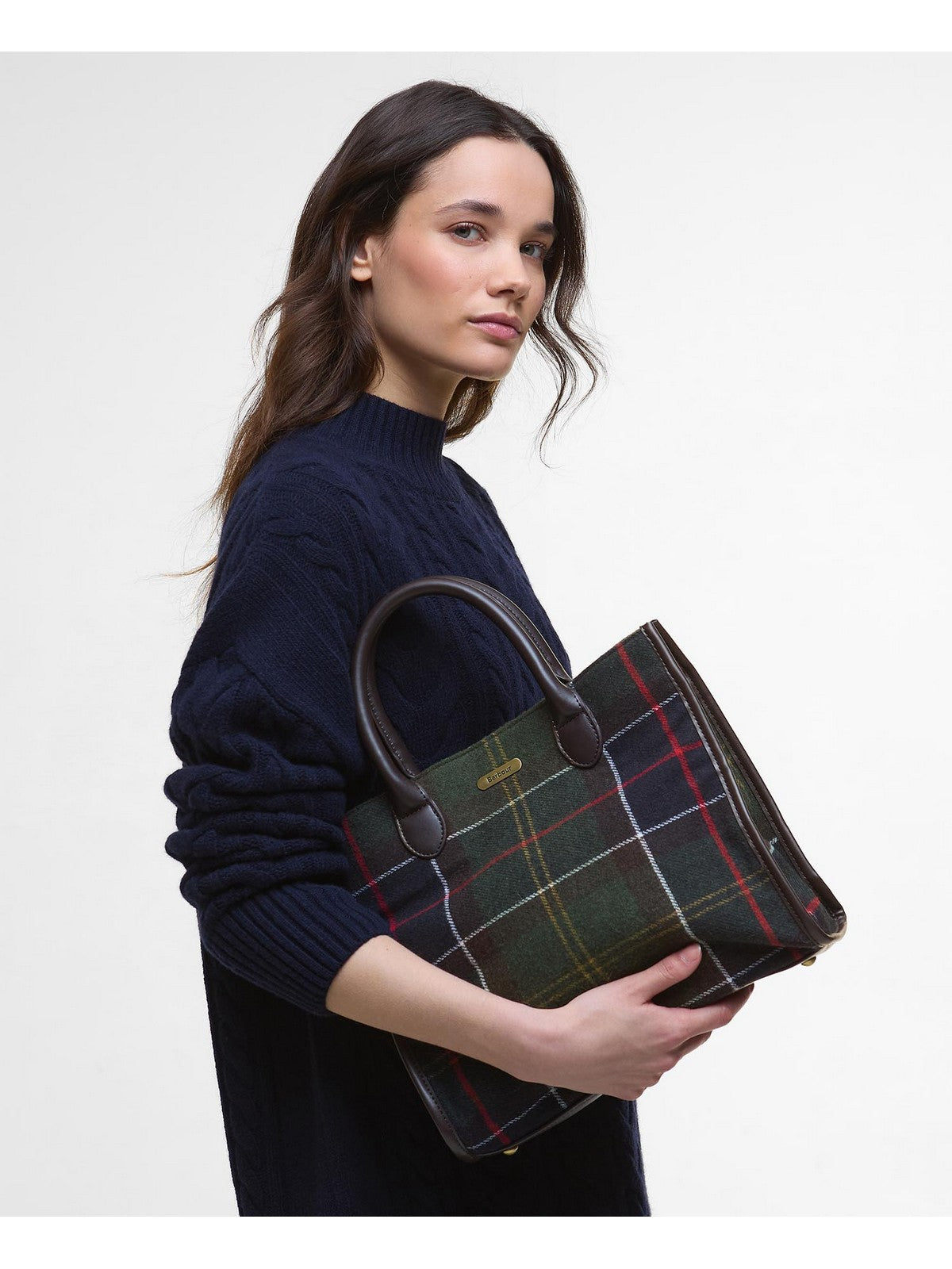 BARBOUR Borsa Donna BARRHILL TARTAN LBA0423 OL91 CLASSIC TARTAN