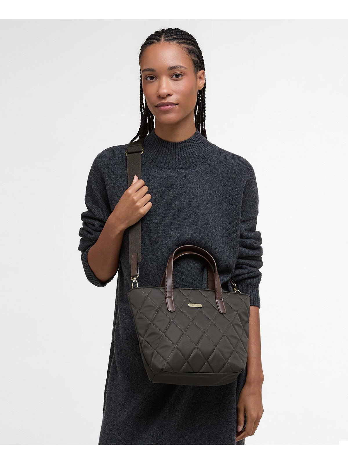 BARBOUR Borsa Donna MINI QUILTED LBA0431 OL75 OLIVE gioboutiqueweb