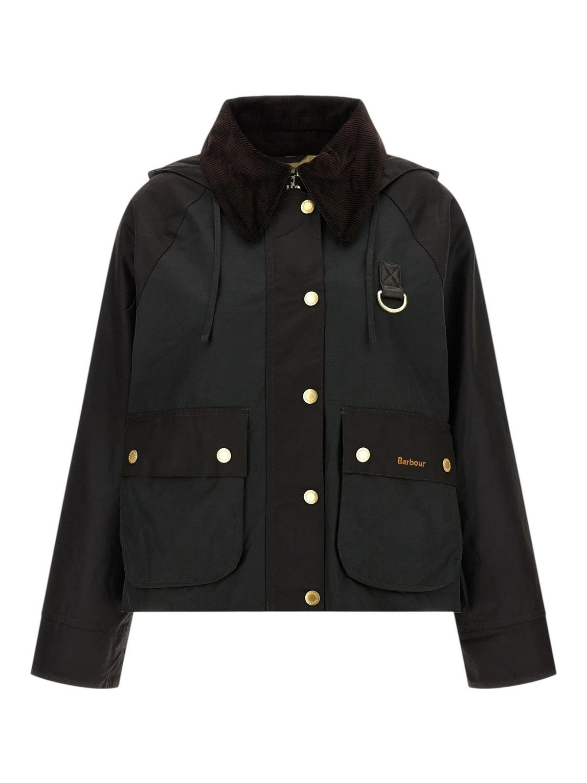 BARBOUR Giubbino Donna CATTON WAX LWX1333 SG51 SAGE/ANCIENT gioboutiqueweb