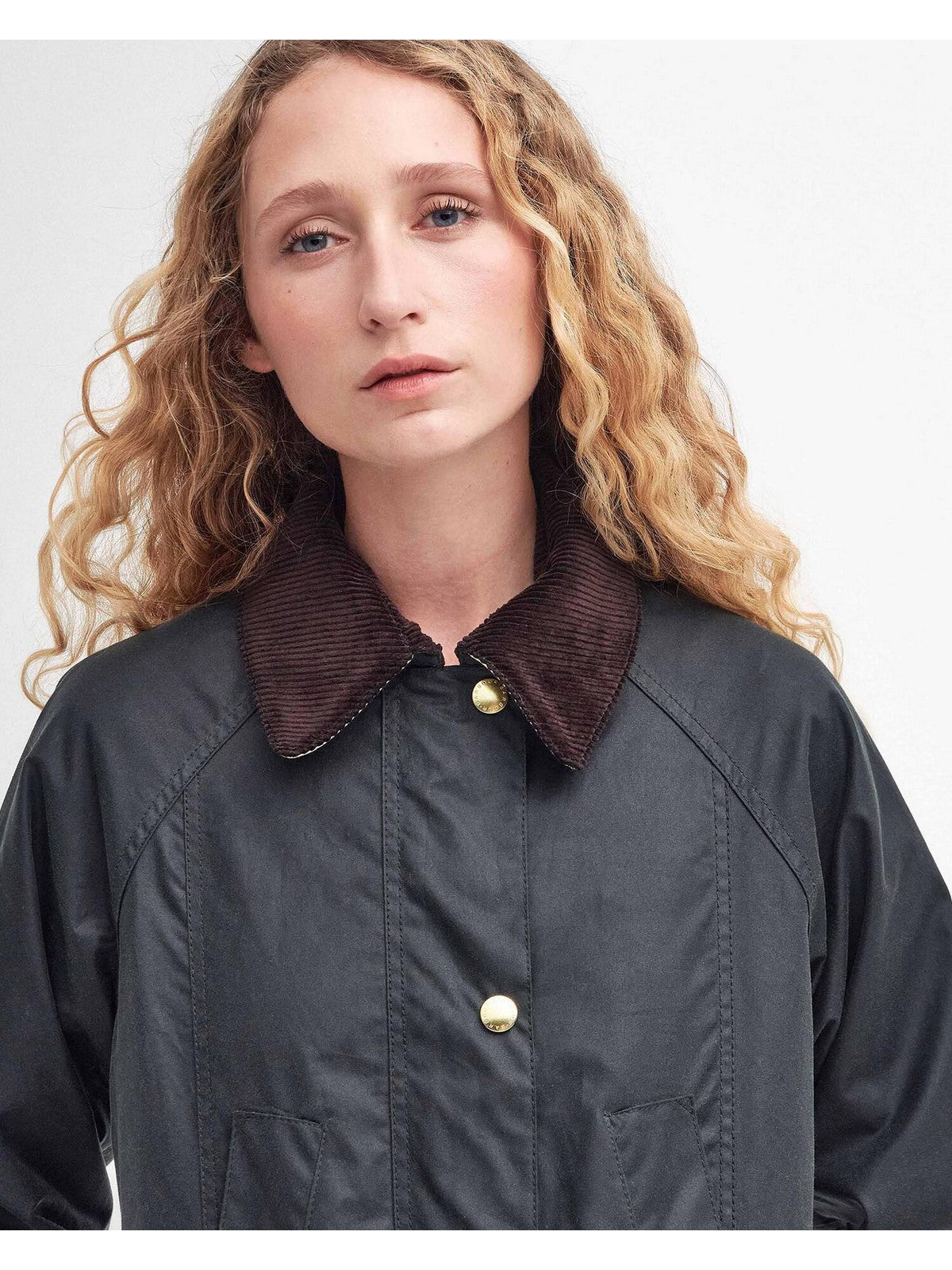 BARBOUR Giubbino Donna MODERN BEADNELL WAX LWX1402 SG51 SAGE/ANCIENT gioboutiqueweb