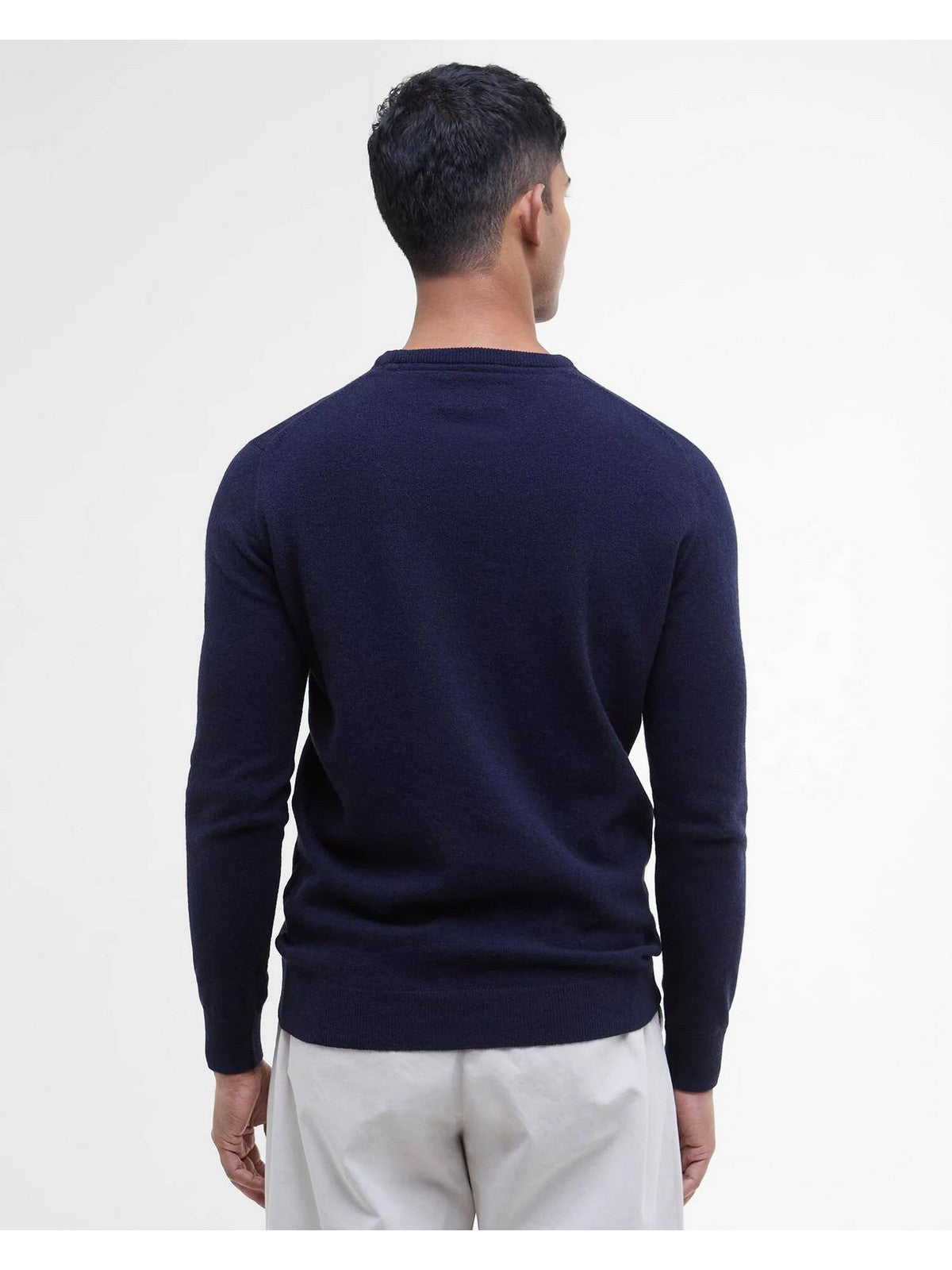 BARBOUR Maglione Uomo ESSENTIAL L MKN0345 NY71 NAVY