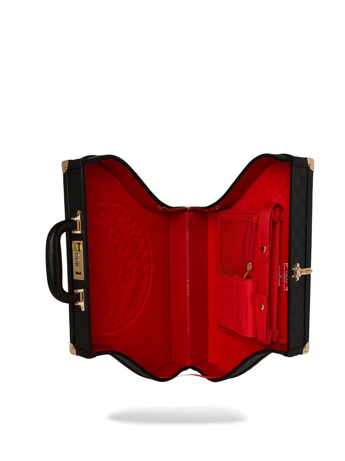 SPRAYGROUND Borsa Unisex adulto RAISED CHECK BRIEFCASE - 910B8129NSZ gioboutiqueweb