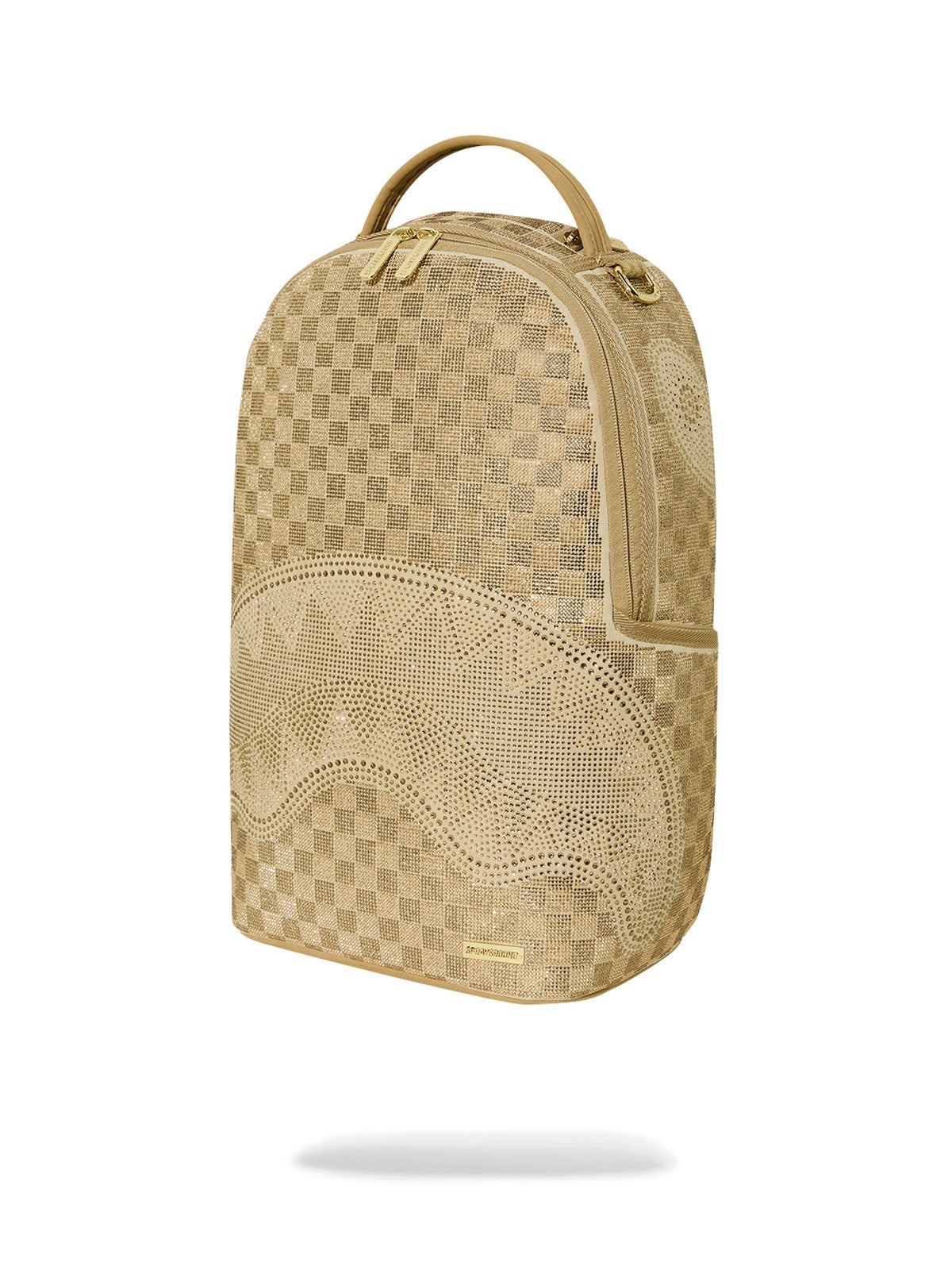 SPRAYGROUND Zaino Unisex adulto 2 TONE GOLD TRINITY BACKPACK - 910B8470NSZ gioboutiqueweb