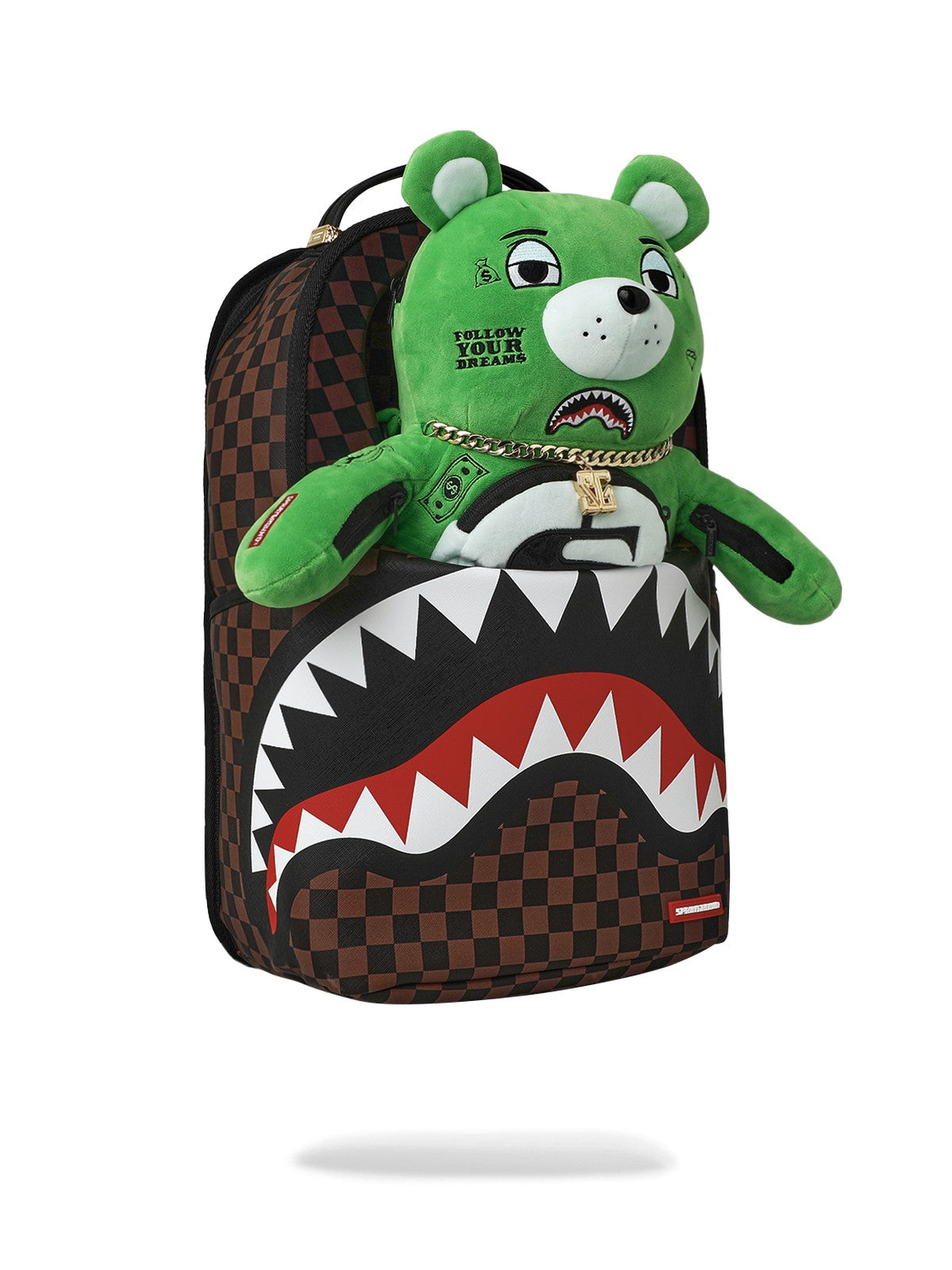 SPRAYGROUND Zaino Unisex adulto BEAR POUCH 2N1 BACKPACK - 910B8856NSZ gioboutiqueweb
