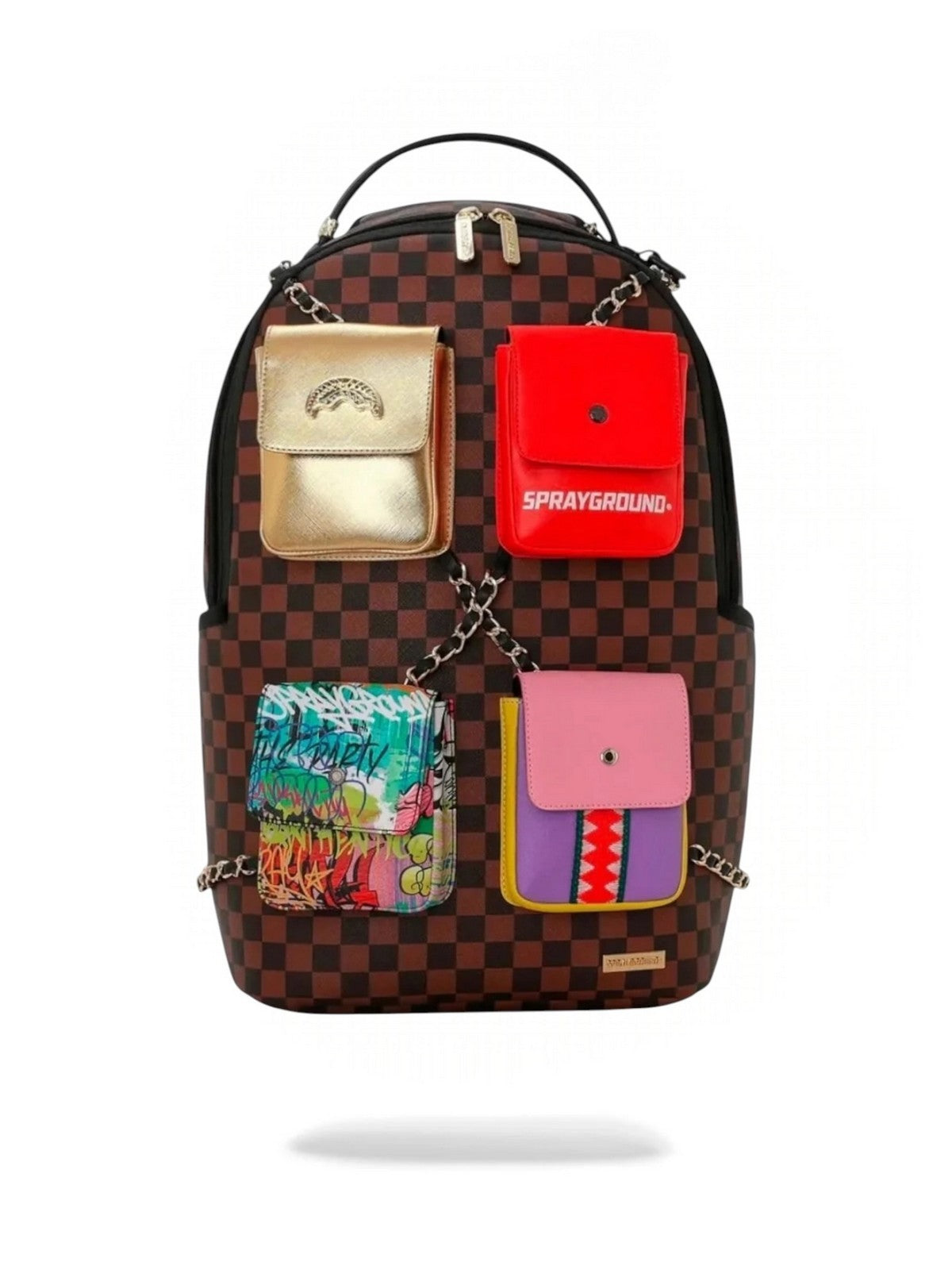 SPRAYGROUND Zaino Unisex adulto HANGING POCKETS MIX UP BACKPACK - 910B8990NSZ