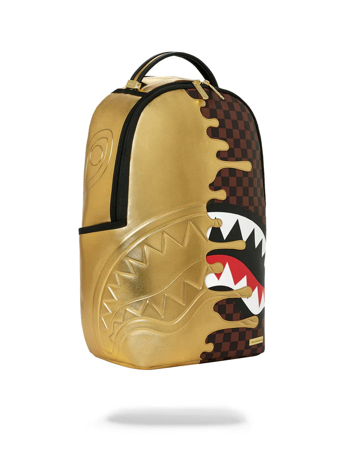 SPRAYGROUND Zaino Unisex adulto SHARKS IN PARIS GOLD DRIP BACKPACK - 910B9250NSZ