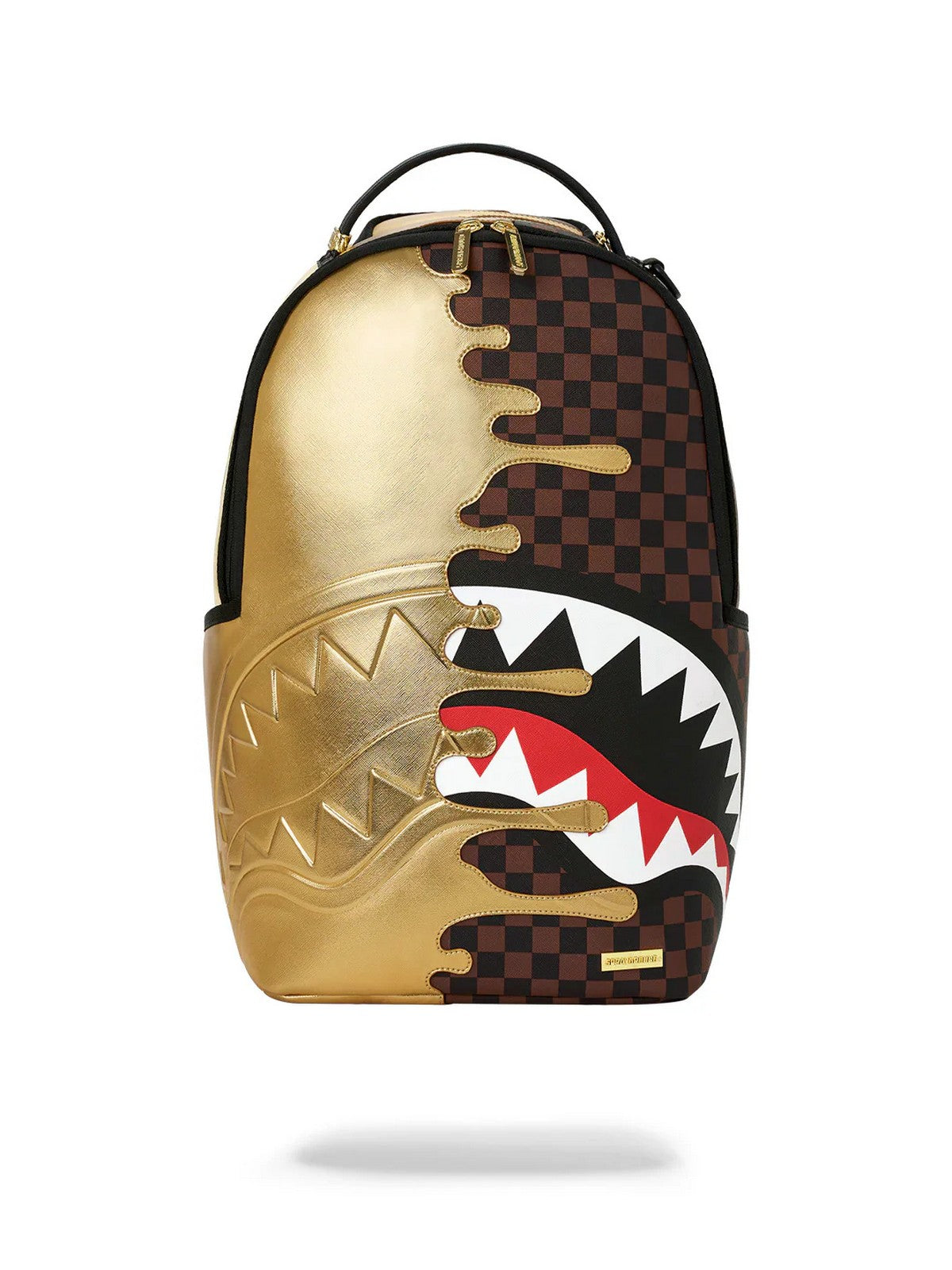 SPRAYGROUND Zaino Unisex adulto SHARKS IN PARIS GOLD DRIP BACKPACK - 910B9250NSZ