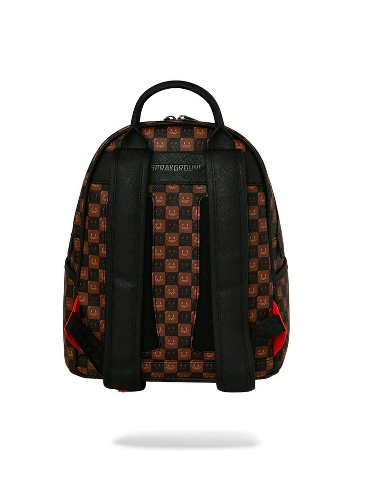 SPRAYGROUND Zaino Unisex adulto SHARKS IN PARIS WTF BUBBLE BROWN CHECK SAVAGE BACKPACK - 910B9305NSZ