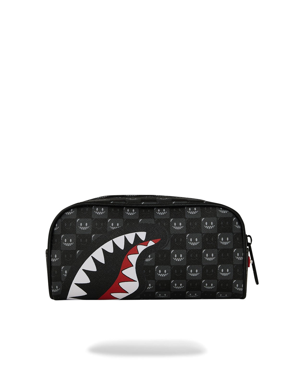 SPRAYGROUND Pochette Unisex adulto SHARKS IN PARIS WTF BUBBLY BLACK CHECK POUCH - 910B9316NSZ