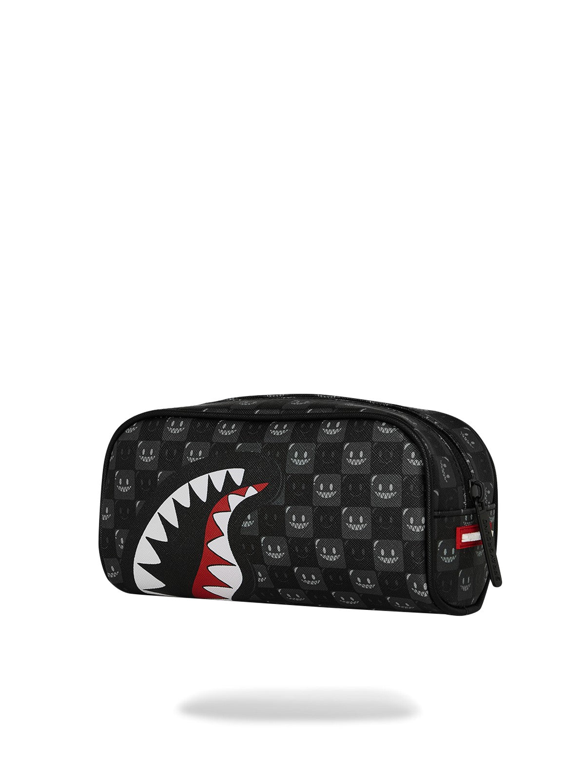 SPRAYGROUND Pochette Unisex adulto SHARKS IN PARIS WTF BUBBLY BLACK CHECK POUCH - 910B9316NSZ