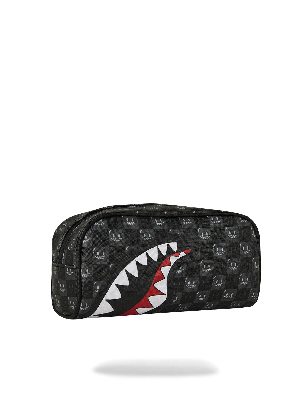 SPRAYGROUND Pochette Unisex adulto SHARKS IN PARIS WTF BUBBLY BLACK CHECK POUCH - 910B9316NSZ