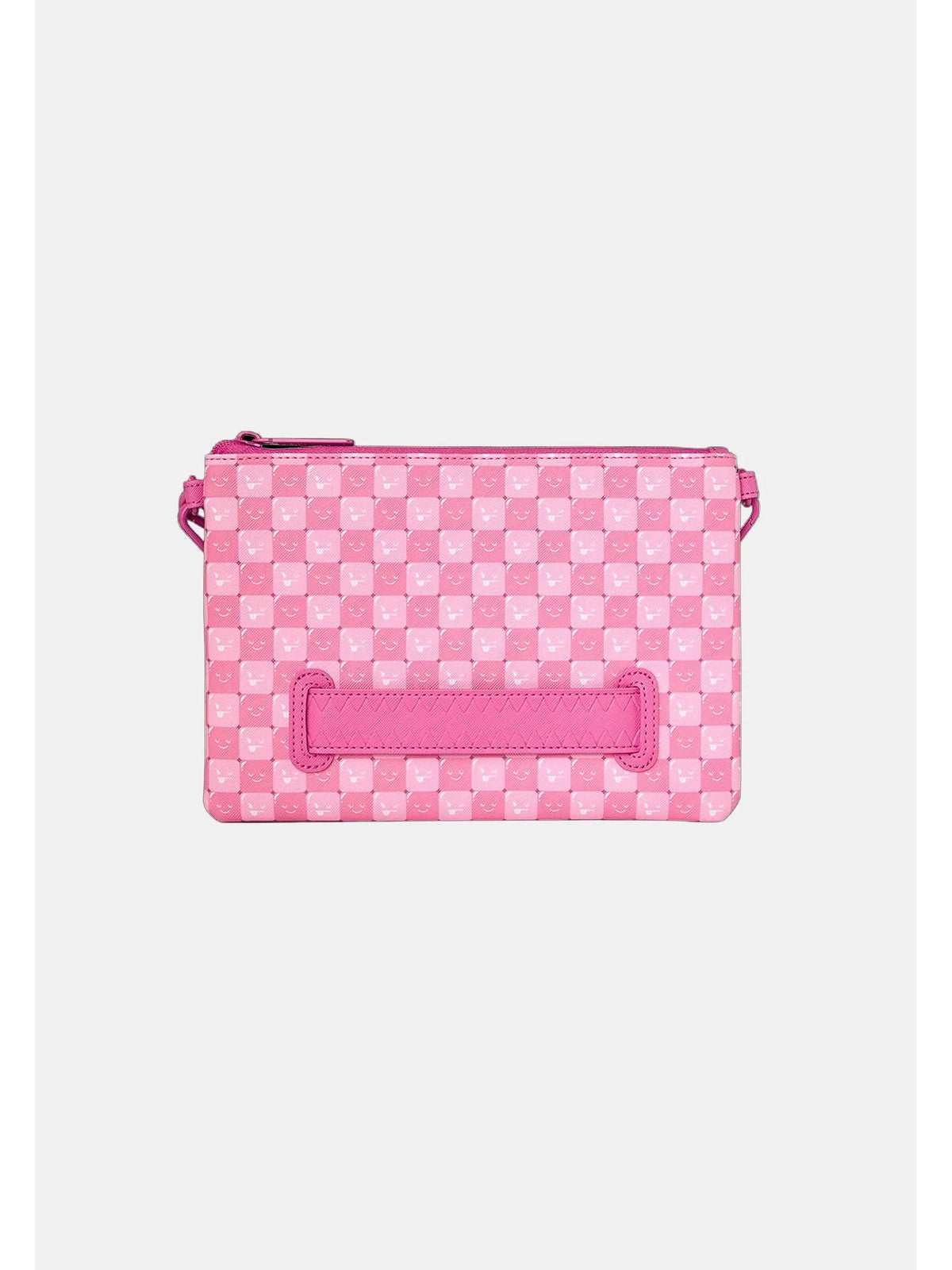 SPRAYGROUND Pochette Donna PINK NEW CHECK FACES CROSSOVER CLUTCH - 910B9321NSZ