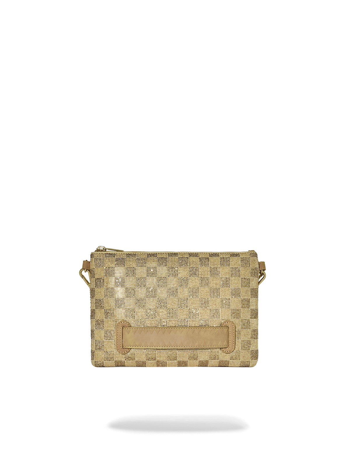 SPRAYGROUND Pochette Donna 2 TONE GOLD TRINITY CROSSOVER CLUTCH - 910B9481NSZ gioboutiqueweb