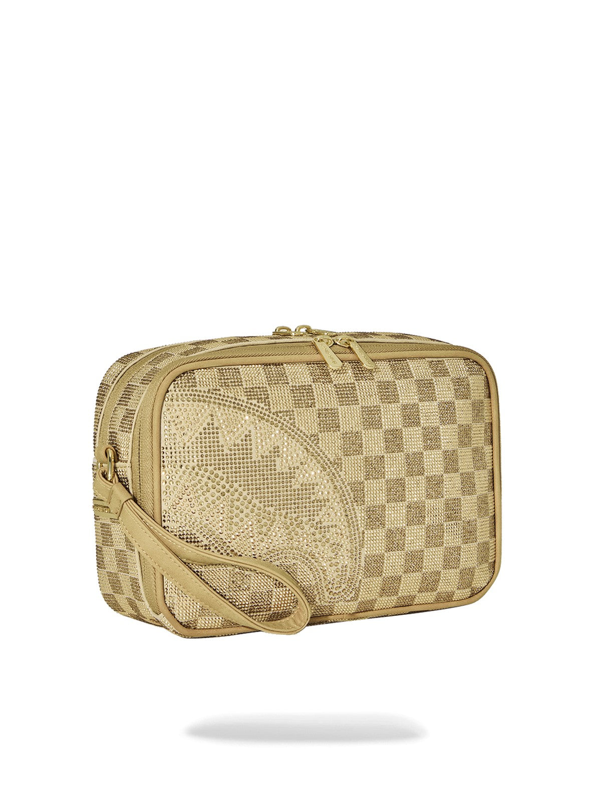SPRAYGROUND Zaino Donna 2 TONE GOLD TRINITY TOILETRY BRICK - 910B9482NSZ gioboutiqueweb