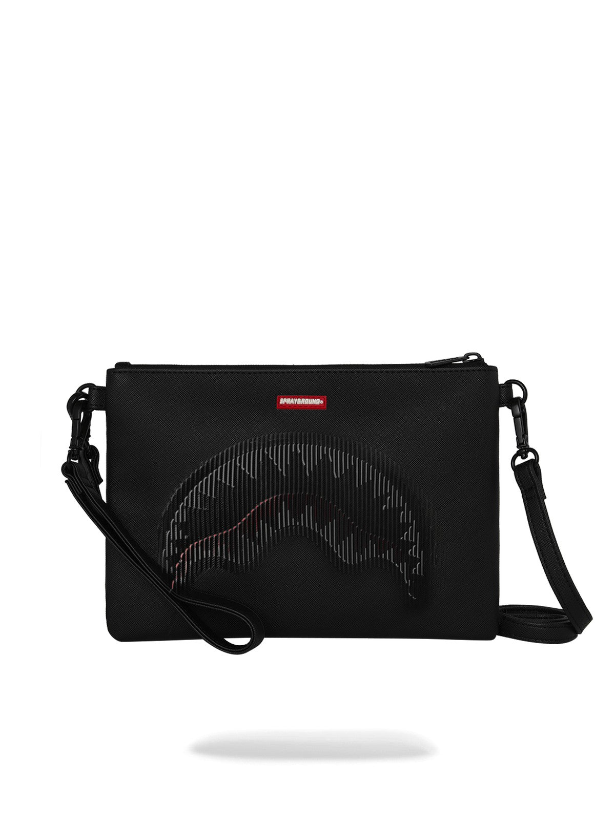 SPRAYGROUND Pochette Unisex adulto DISAPPEARING SHARK CROSSOVER CLUTCH - 910B9515NSZ gioboutiqueweb