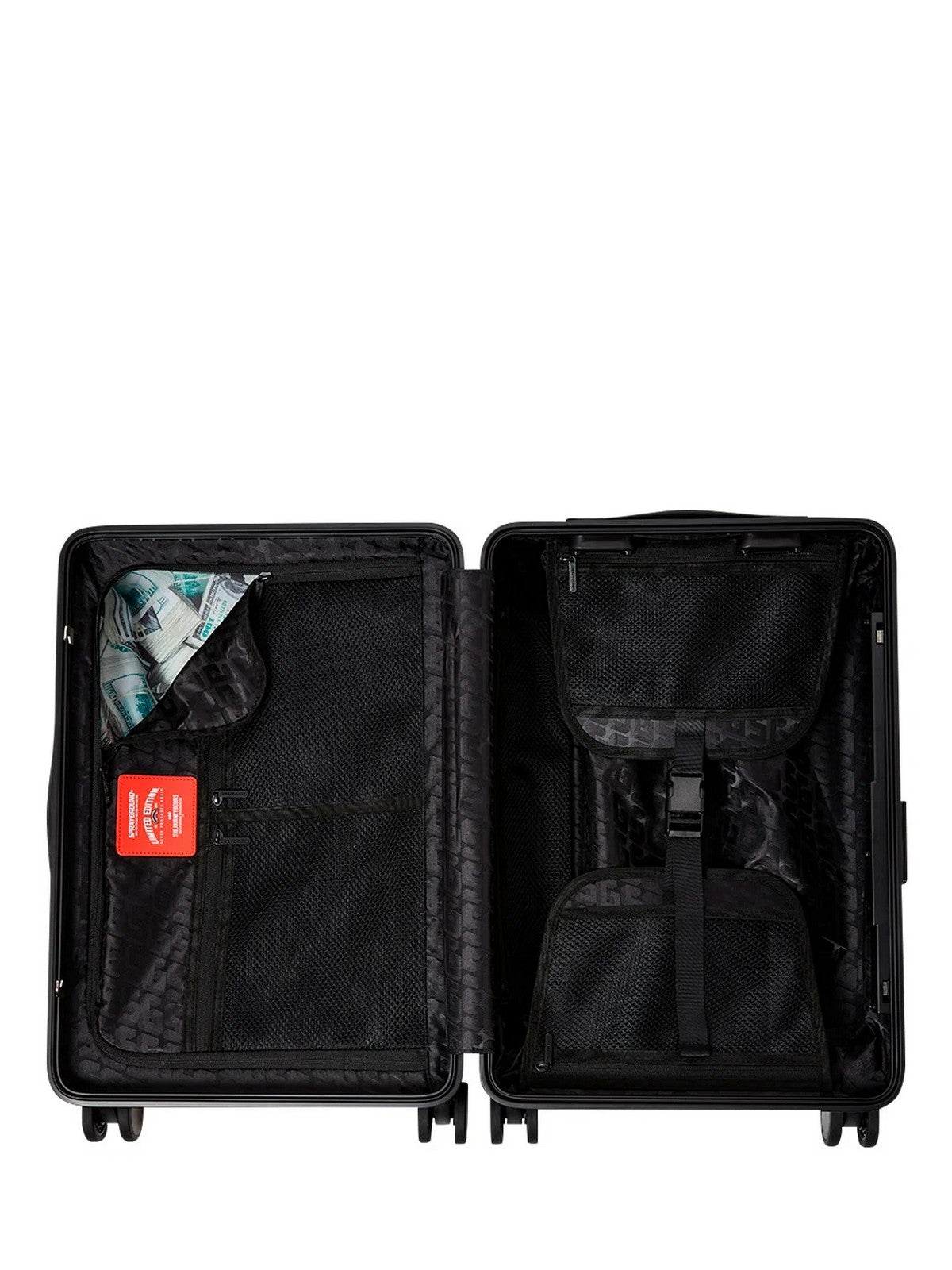 SPRAYGROUND Trolley Unisex adulto THE SHARKITECTURE CARRY-ON LUGGAGE - 910CL295NSZ gioboutiqueweb