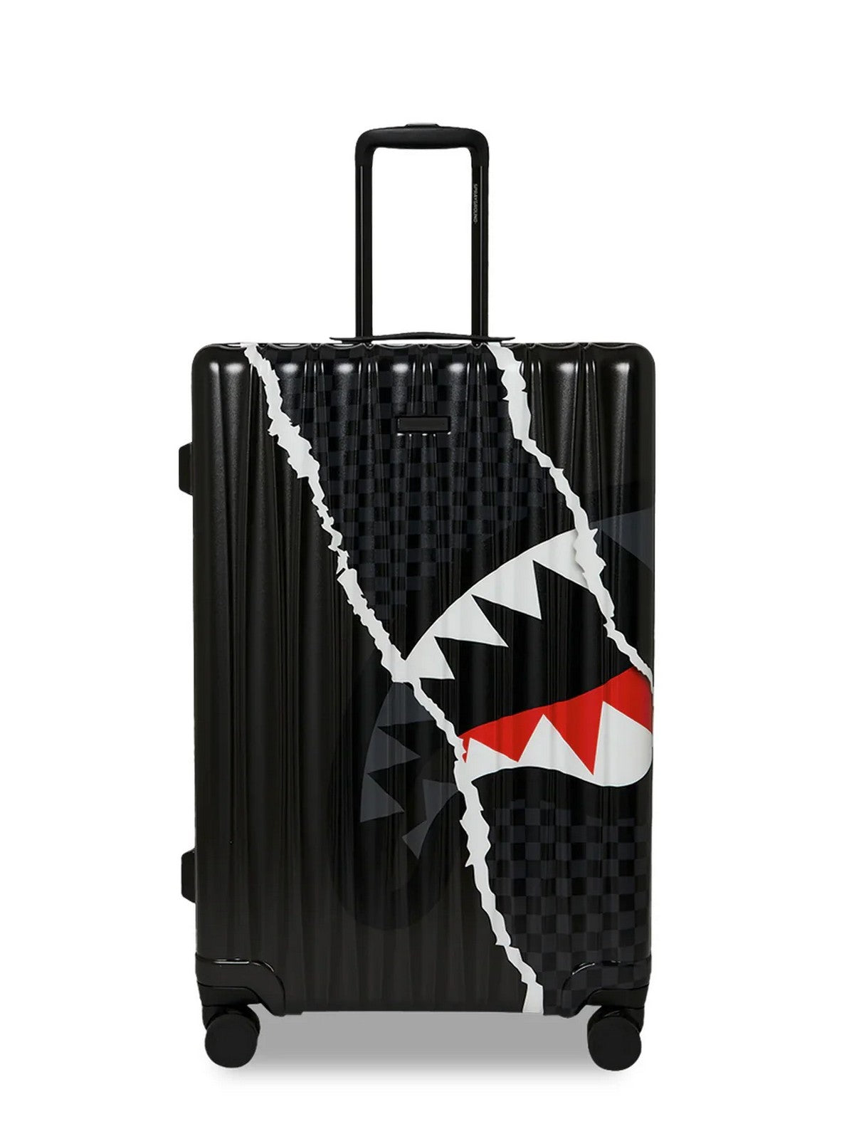 SPRAYGROUND Trolley Unisex adulto CENTER RIP REVEALING GRAY CHECK FULL-SIZE LUGGAGE - 910CL324NSZ gioboutiqueweb