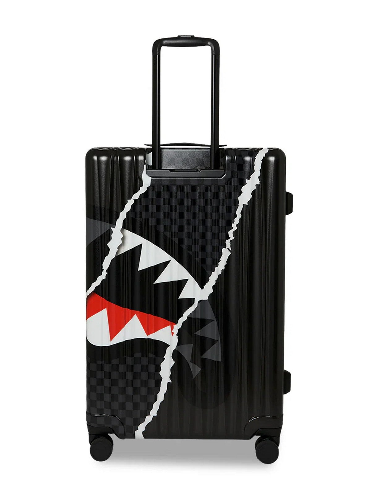 SPRAYGROUND Trolley Unisex adulto CENTER RIP REVEALING GRAY CHECK FULL-SIZE LUGGAGE - 910CL324NSZ gioboutiqueweb