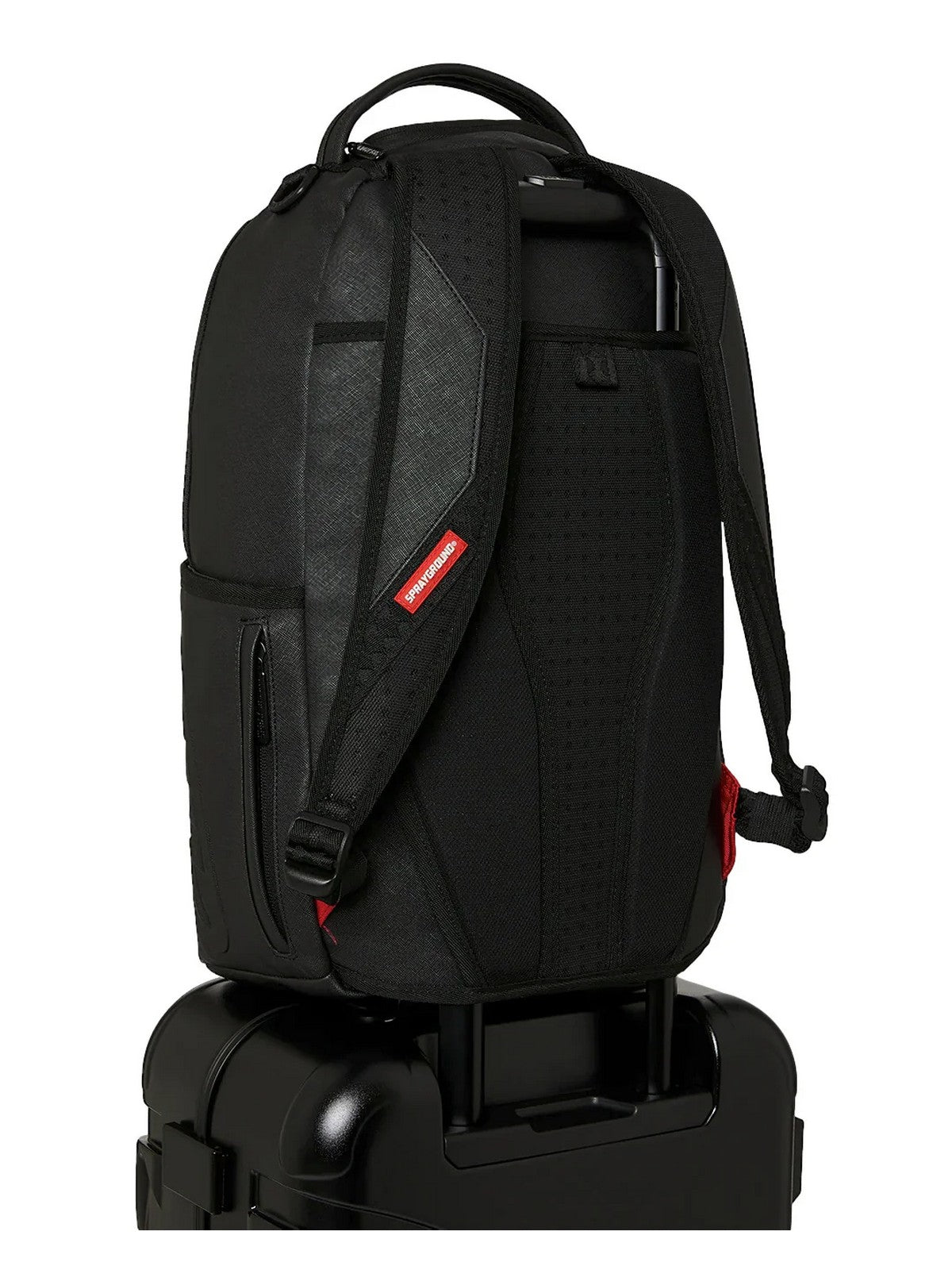 SPRAYGROUND Trolley Unisex adulto BLACKED OUT EMBOSSED GOLD TOOTH CARRY-ON LUGGAGE - 910CL326NSZ gioboutiqueweb