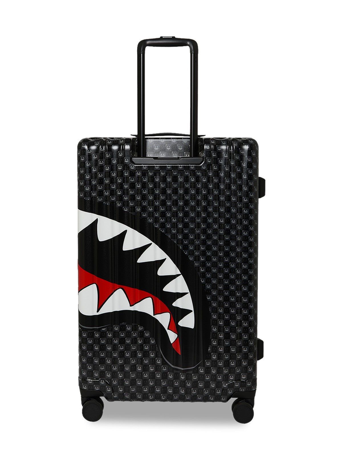 SPRAYGROUND Trolley Unisex adulto SHARKS IN PARIS WTF BUBBLY BLACK CHECK FULL-SIZE LUGGAGE - 910CL329NSZ