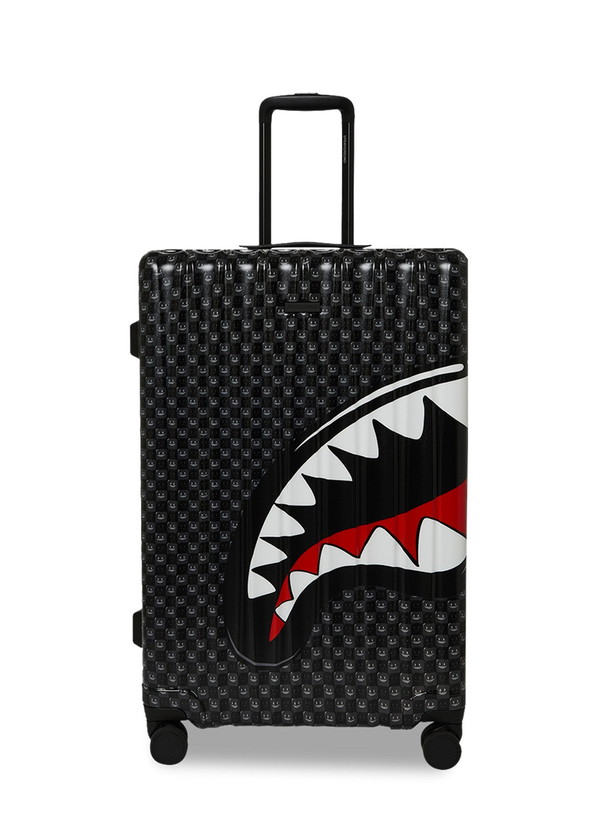 SPRAYGROUND Trolley Unisex adulto SHARKS IN PARIS WTF BUBBLY BLACK CHECK FULL-SIZE LUGGAGE - 910CL329NSZ