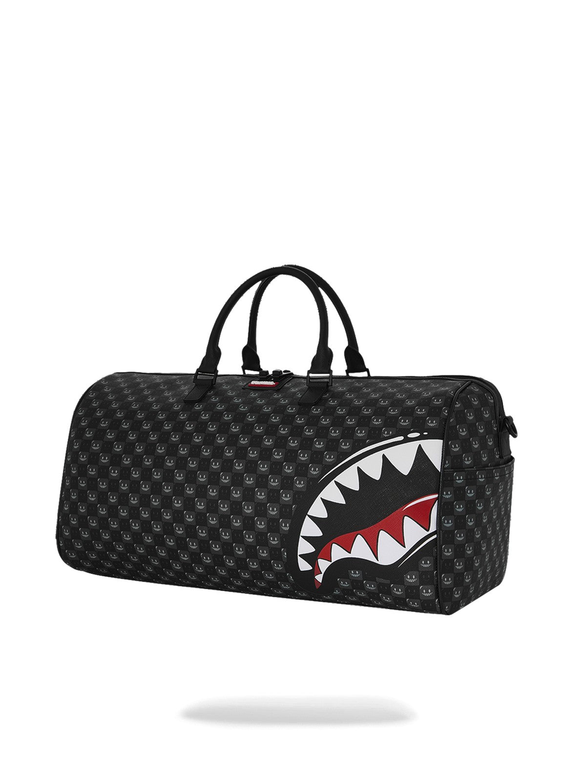 SPRAYGROUND Borsone Unisex adulto SHARKS IN PARIS WTF BUBBLY BLACK CHECK DUFFLE - 910D9312NSZ