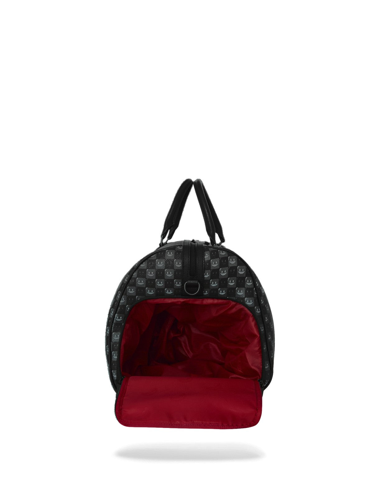 SPRAYGROUND Borsone Unisex adulto SHARKS IN PARIS WTF BUBBLY BLACK CHECK DUFFLE - 910D9312NSZ