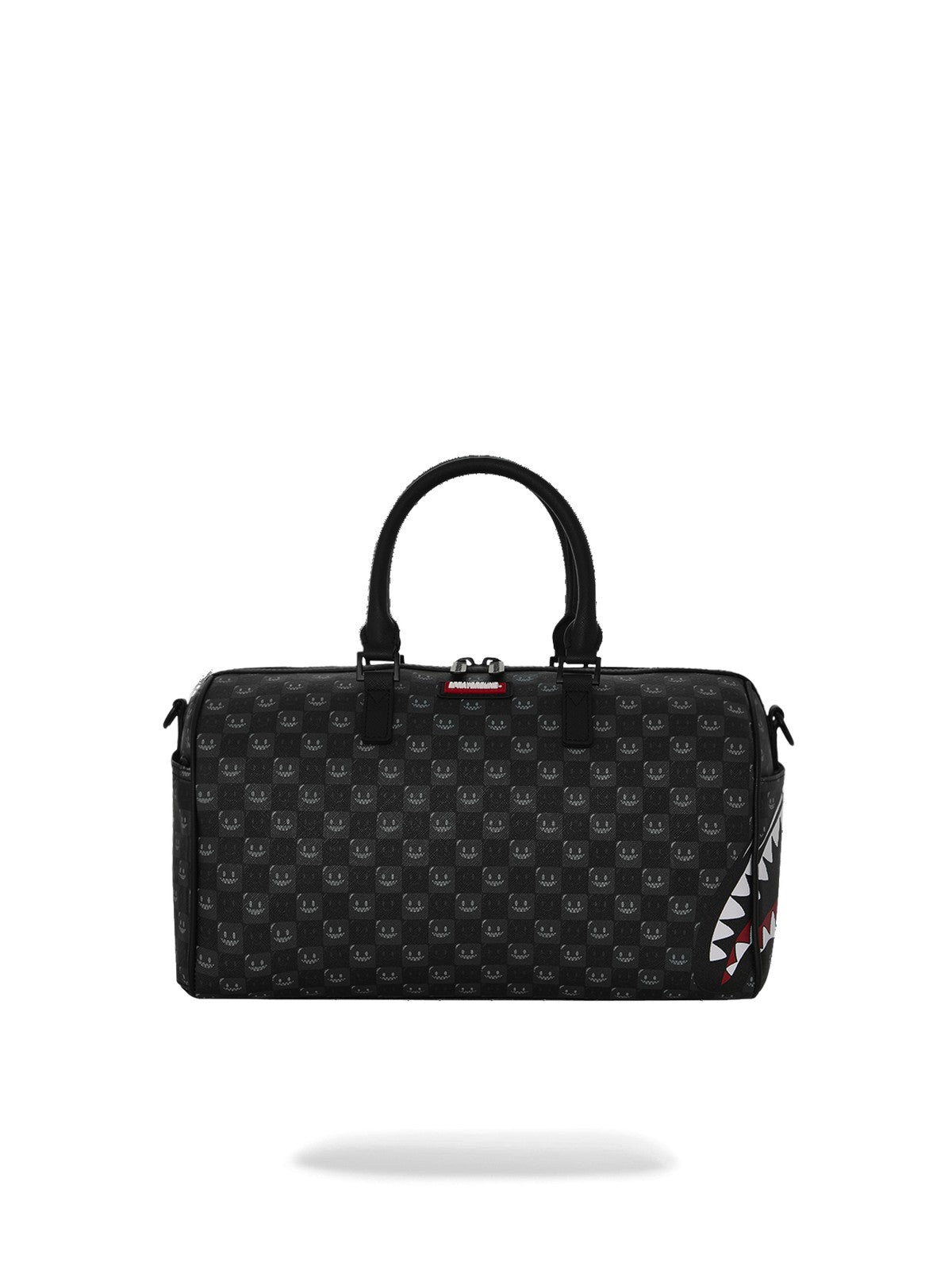 SPRAYGROUND Borsa Donna SHARKS IN PARIS WTF BUBBLY BLACK CHECK MINI DUFFLE - 910D9313NSZ