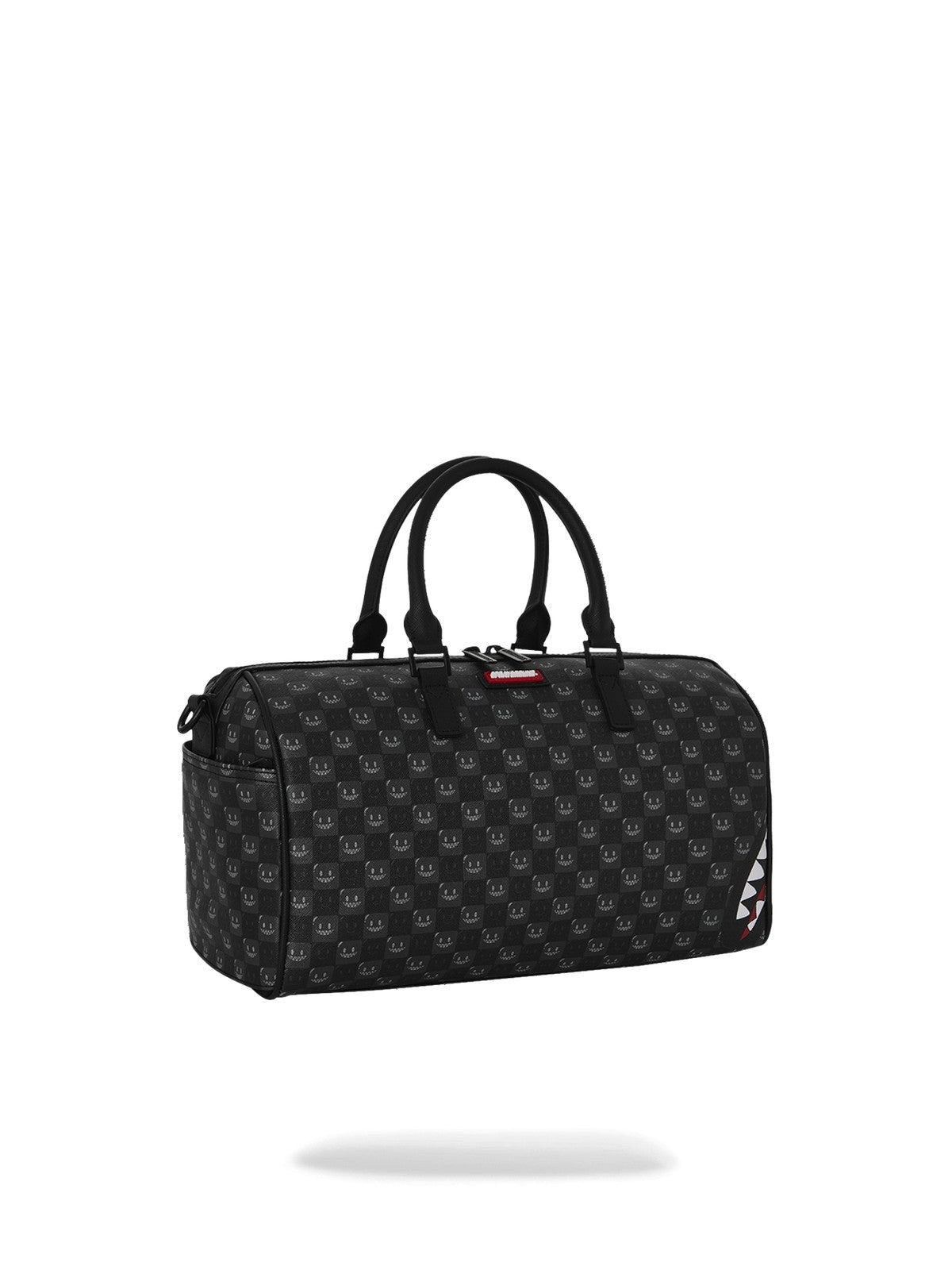 SPRAYGROUND Borsa Donna SHARKS IN PARIS WTF BUBBLY BLACK CHECK MINI DUFFLE - 910D9313NSZ