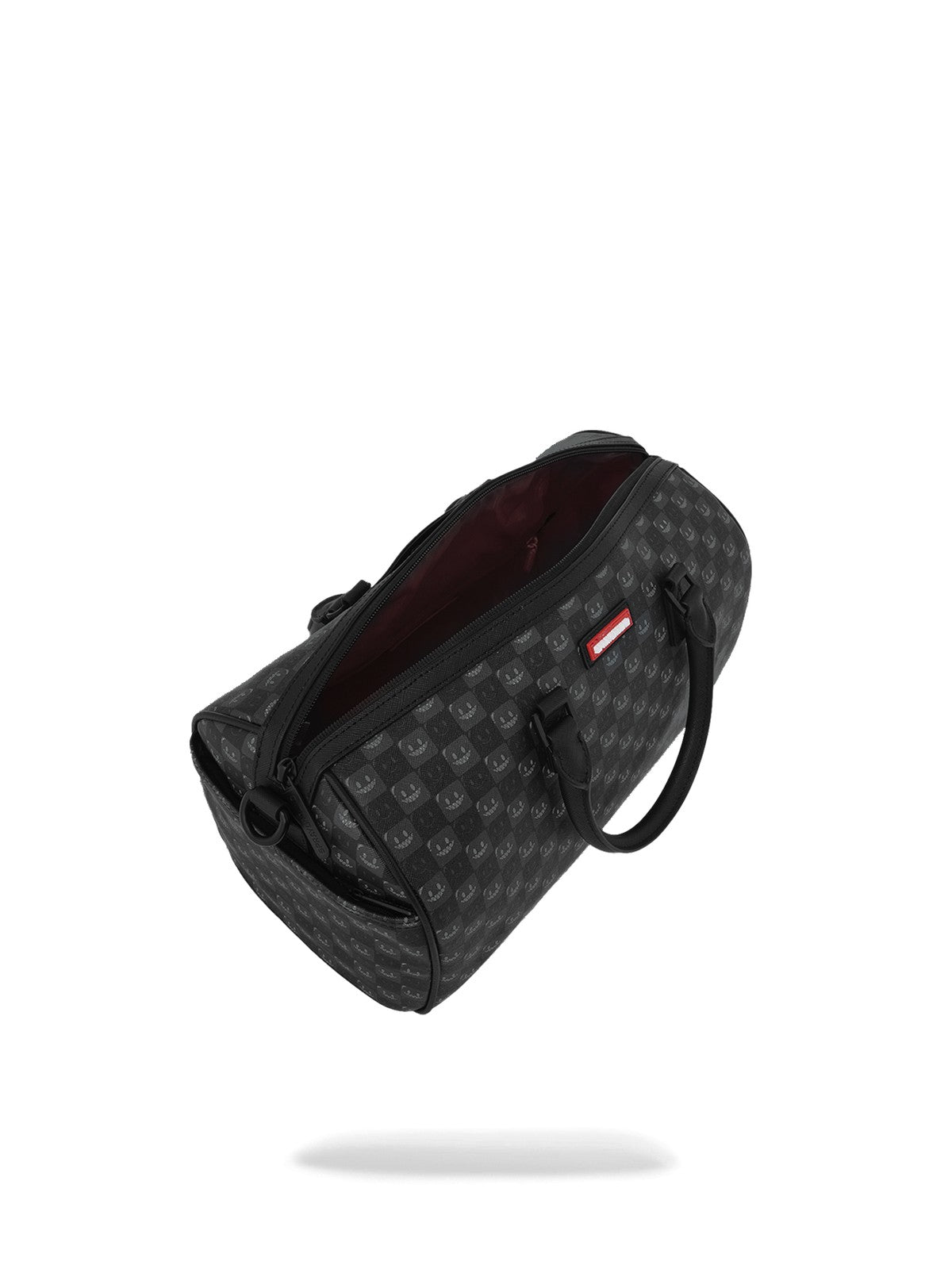 SPRAYGROUND Borsa Donna SHARKS IN PARIS WTF BUBBLY BLACK CHECK MINI DUFFLE - 910D9313NSZ