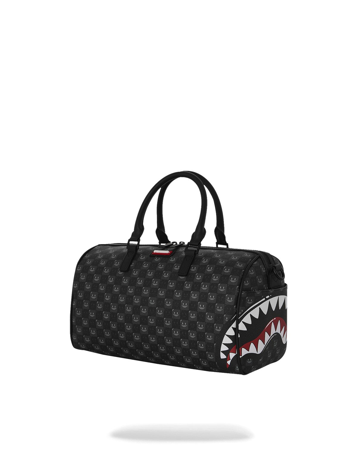 SPRAYGROUND Borsa Donna SHARKS IN PARIS WTF BUBBLY BLACK CHECK MINI DUFFLE - 910D9313NSZ
